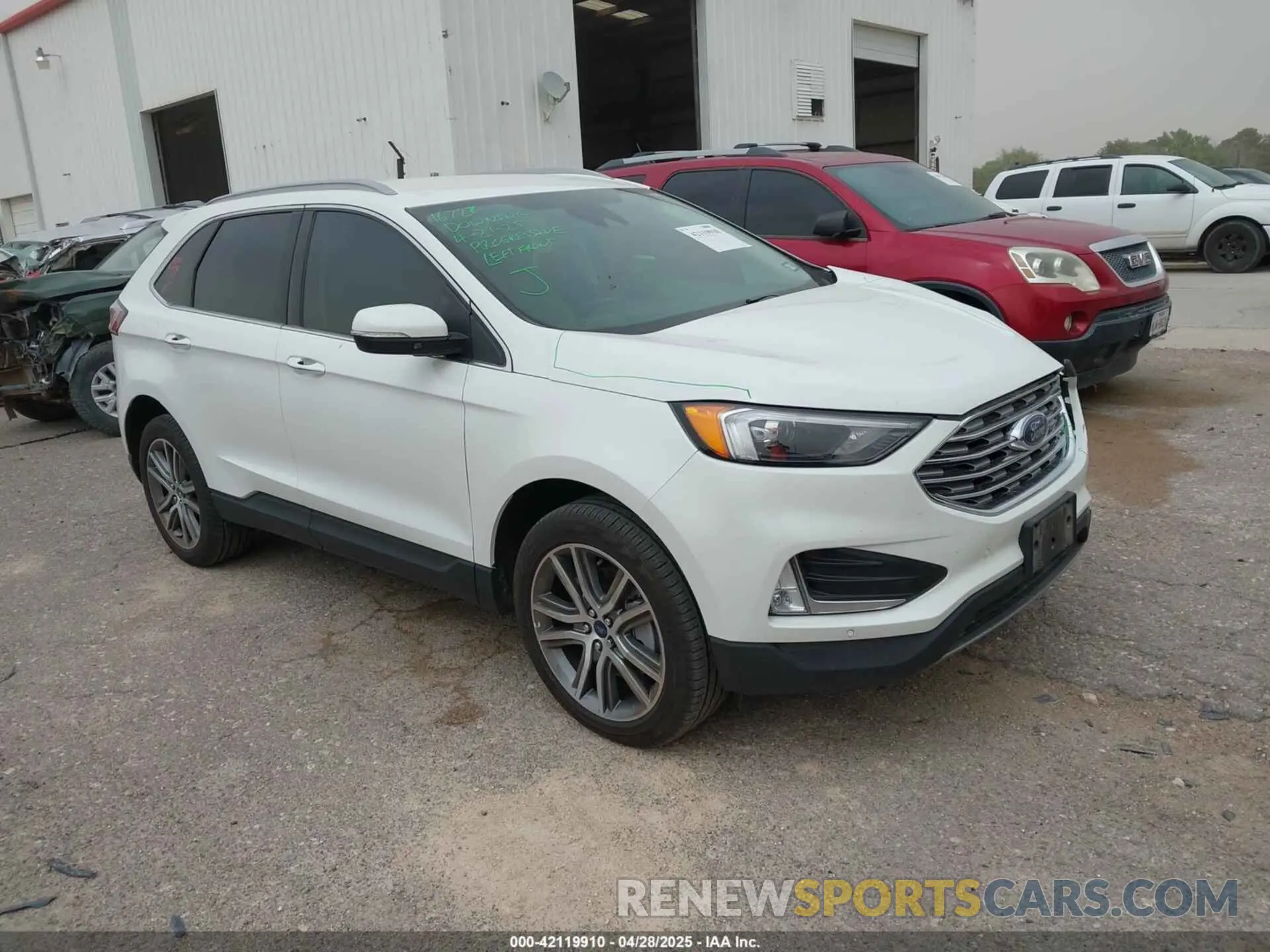 1 fotografías del automóvil dañado 2FMPK4K9XNBA79206 FORD EDGE 2022