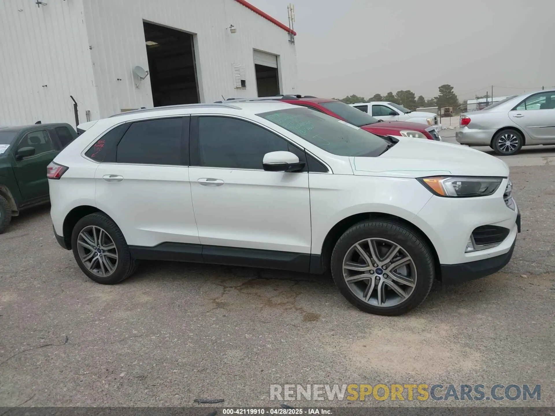 13 fotografías del automóvil dañado 2FMPK4K9XNBA79206 FORD EDGE 2022
