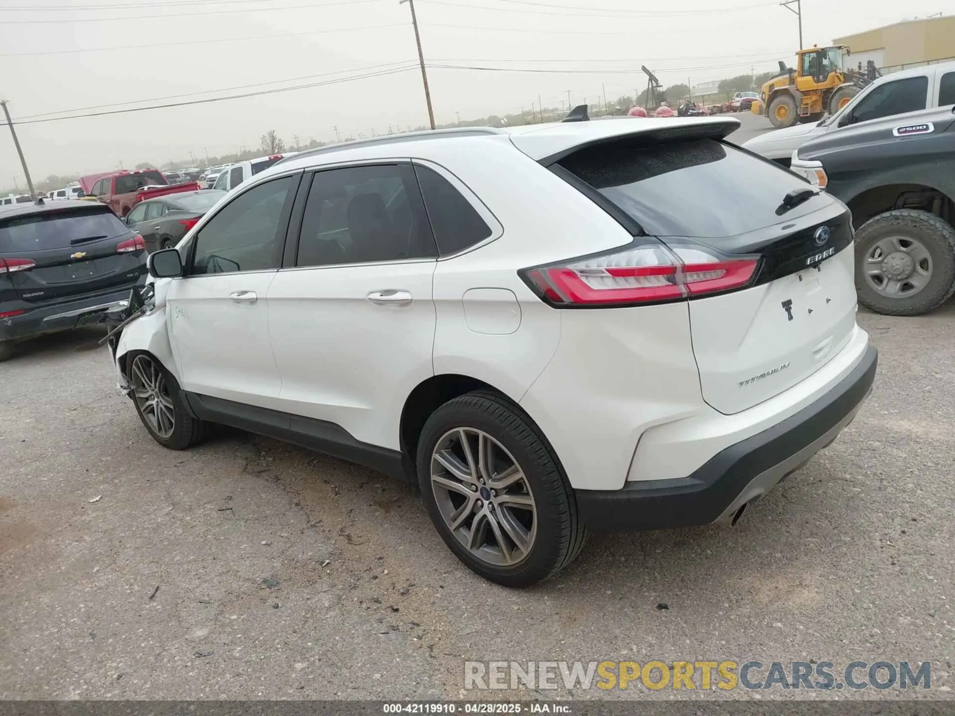 14 fotografías del automóvil dañado 2FMPK4K9XNBA79206 FORD EDGE 2022