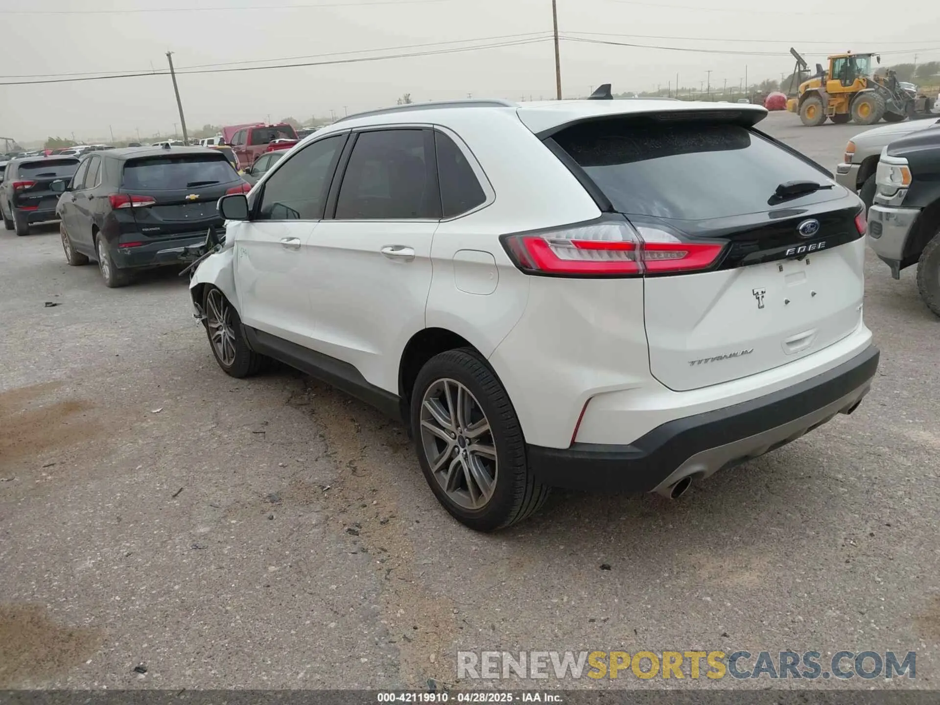 3 fotografías del automóvil dañado 2FMPK4K9XNBA79206 FORD EDGE 2022