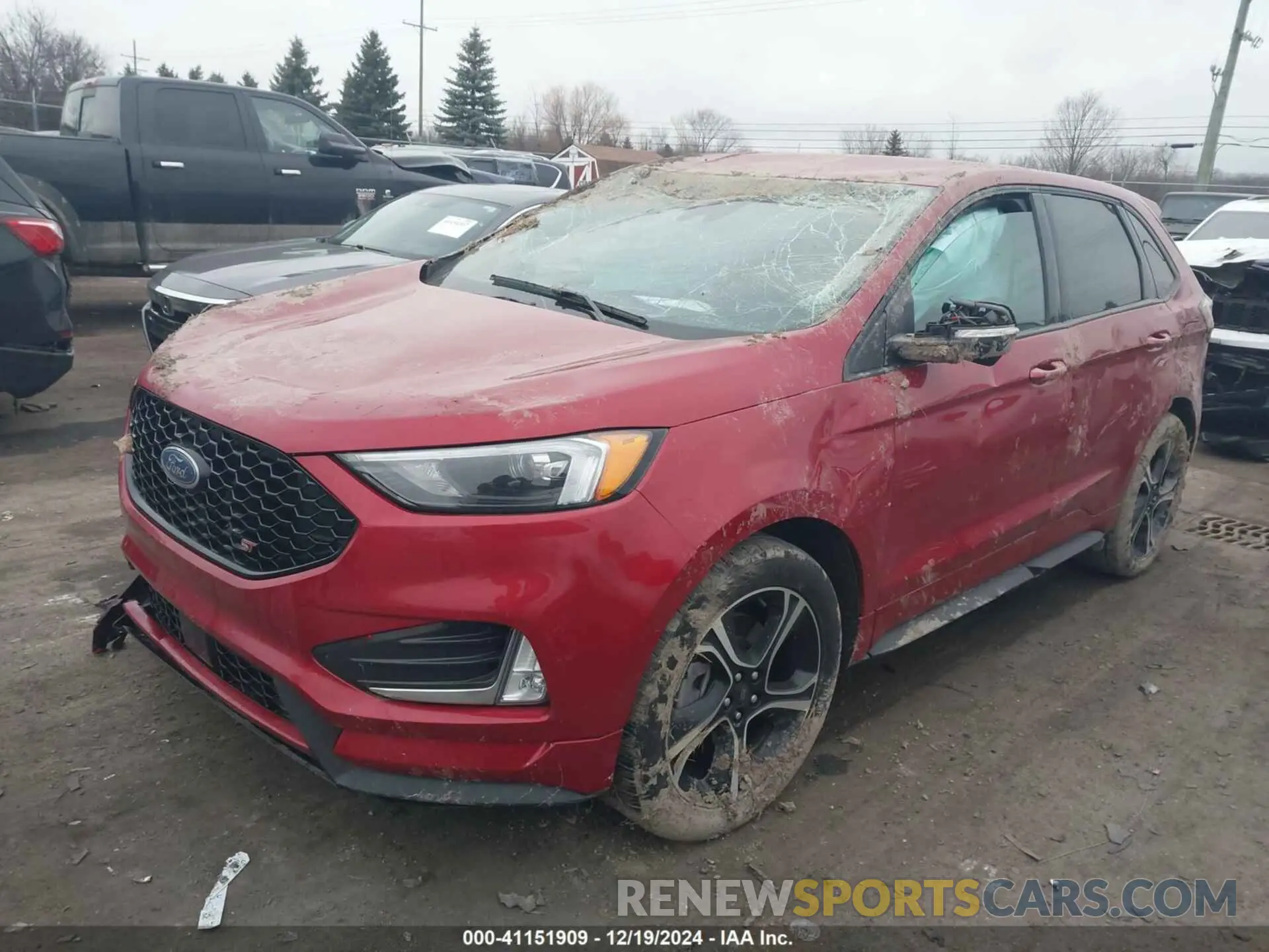 2 fotografías del automóvil dañado 2FMPK4AP2PBA11467 FORD EDGE 2023