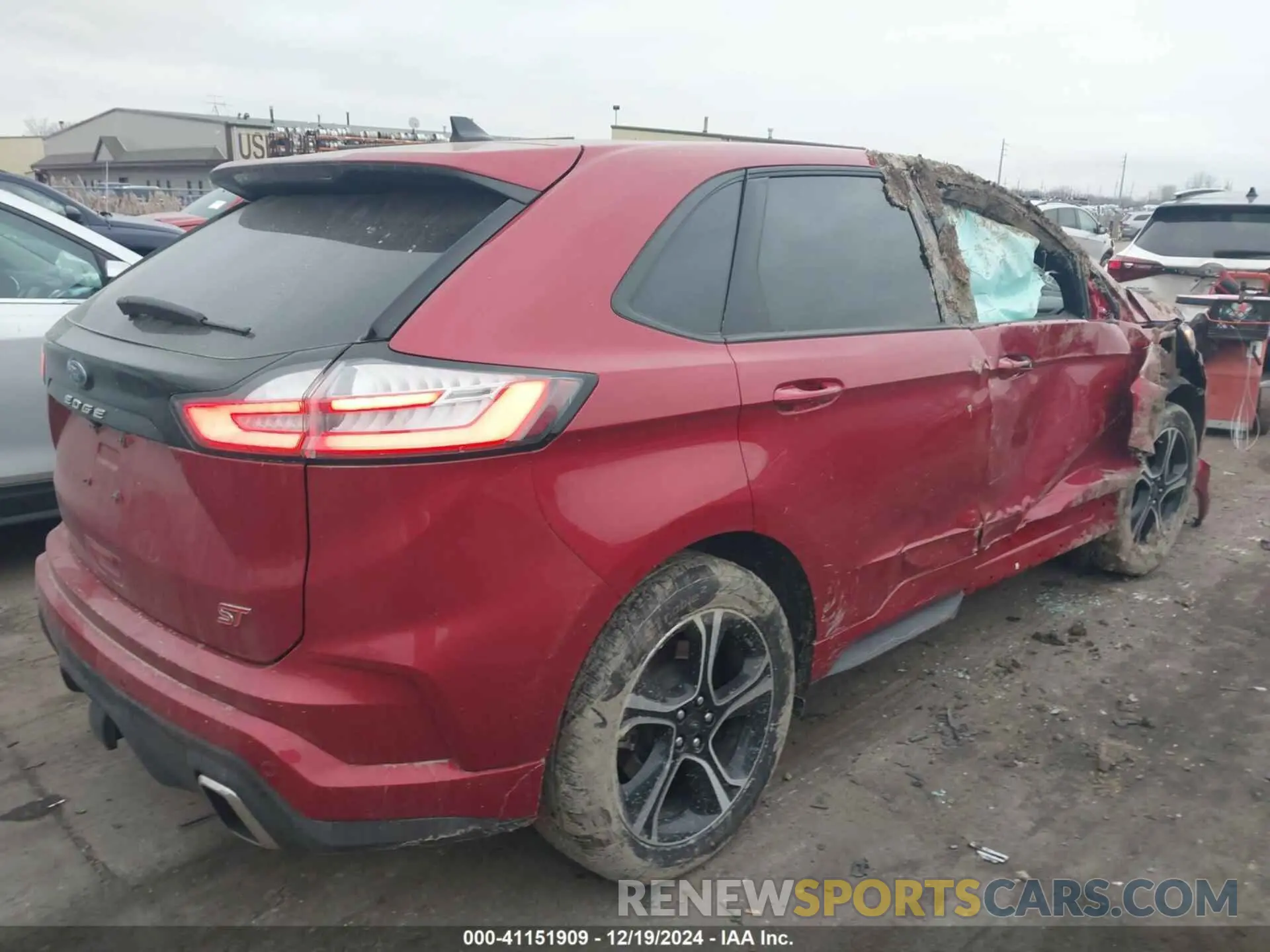 4 fotografías del automóvil dañado 2FMPK4AP2PBA11467 FORD EDGE 2023
