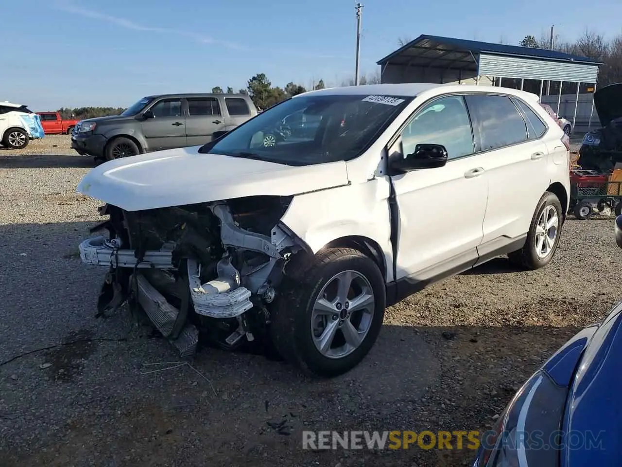 1 fotografías del automóvil dañado 2FMPK4G94PBA10250 FORD EDGE 2023