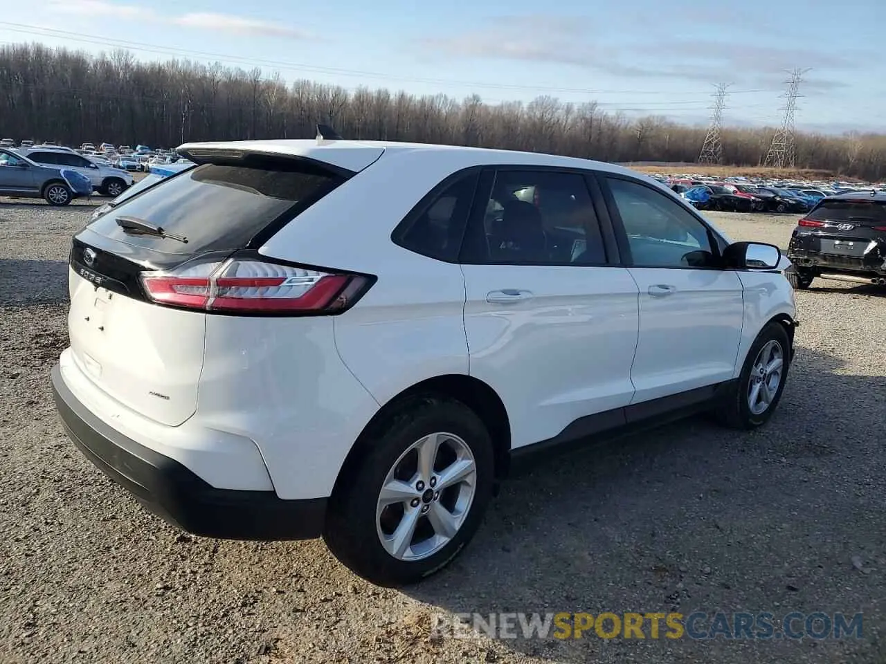 3 fotografías del automóvil dañado 2FMPK4G94PBA10250 FORD EDGE 2023