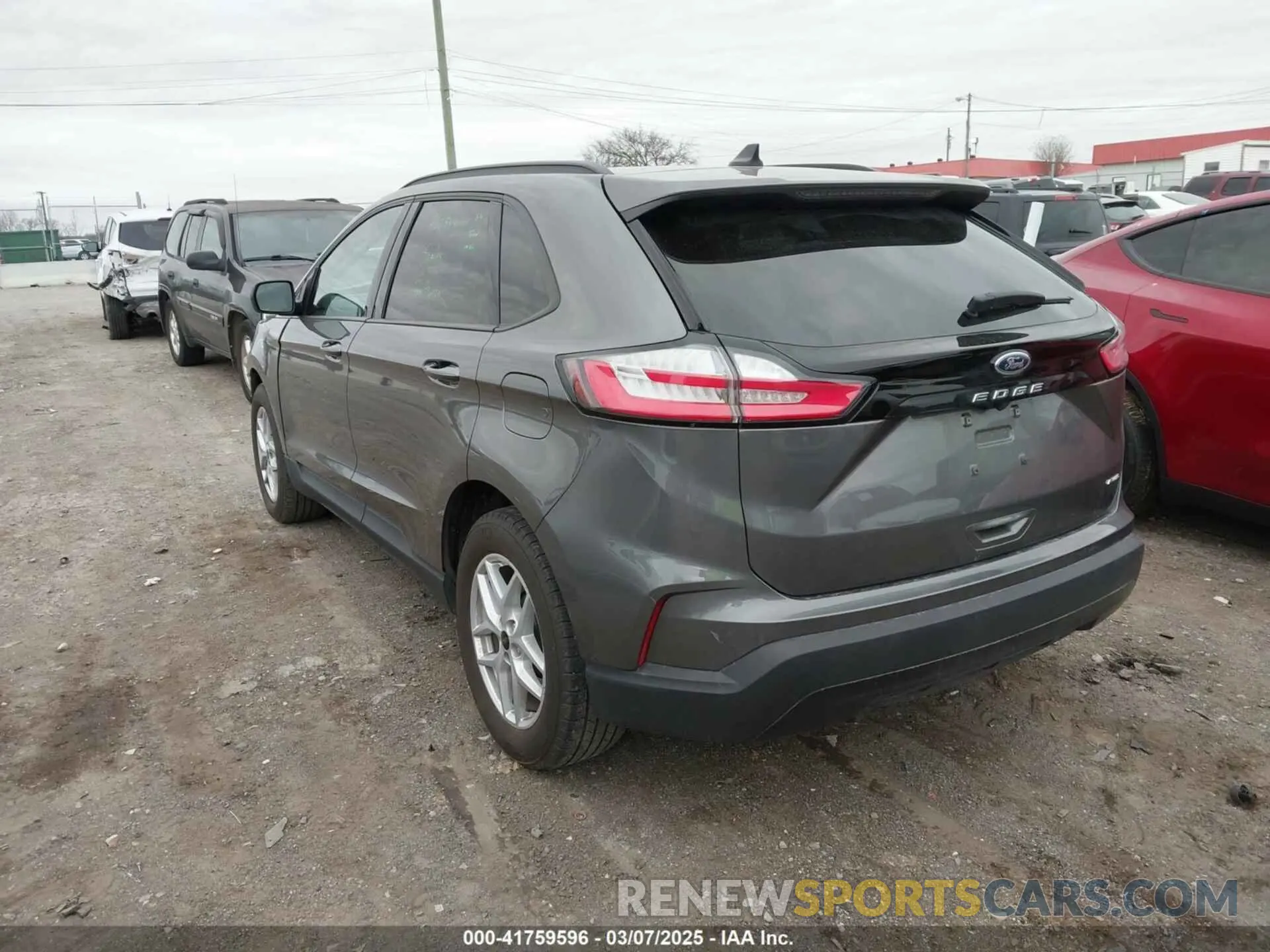 3 fotografías del automóvil dañado 2FMPK4G94PBA48724 FORD EDGE 2023