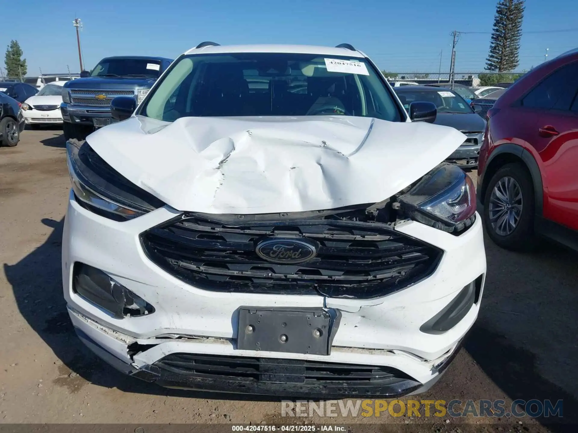 12 fotografías del automóvil dañado 2FMPK4G9XPBA08325 FORD EDGE 2023