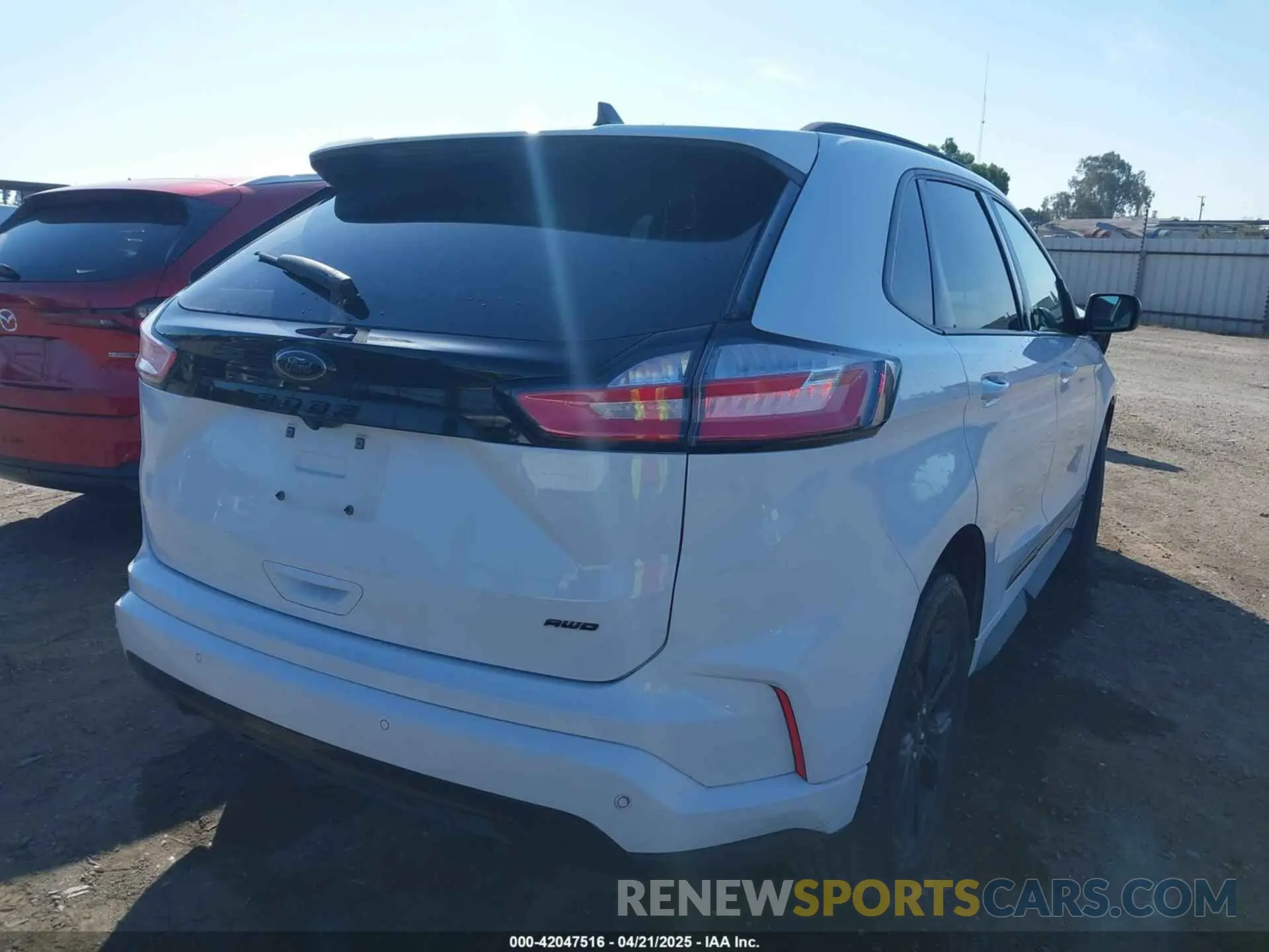4 fotografías del automóvil dañado 2FMPK4G9XPBA08325 FORD EDGE 2023