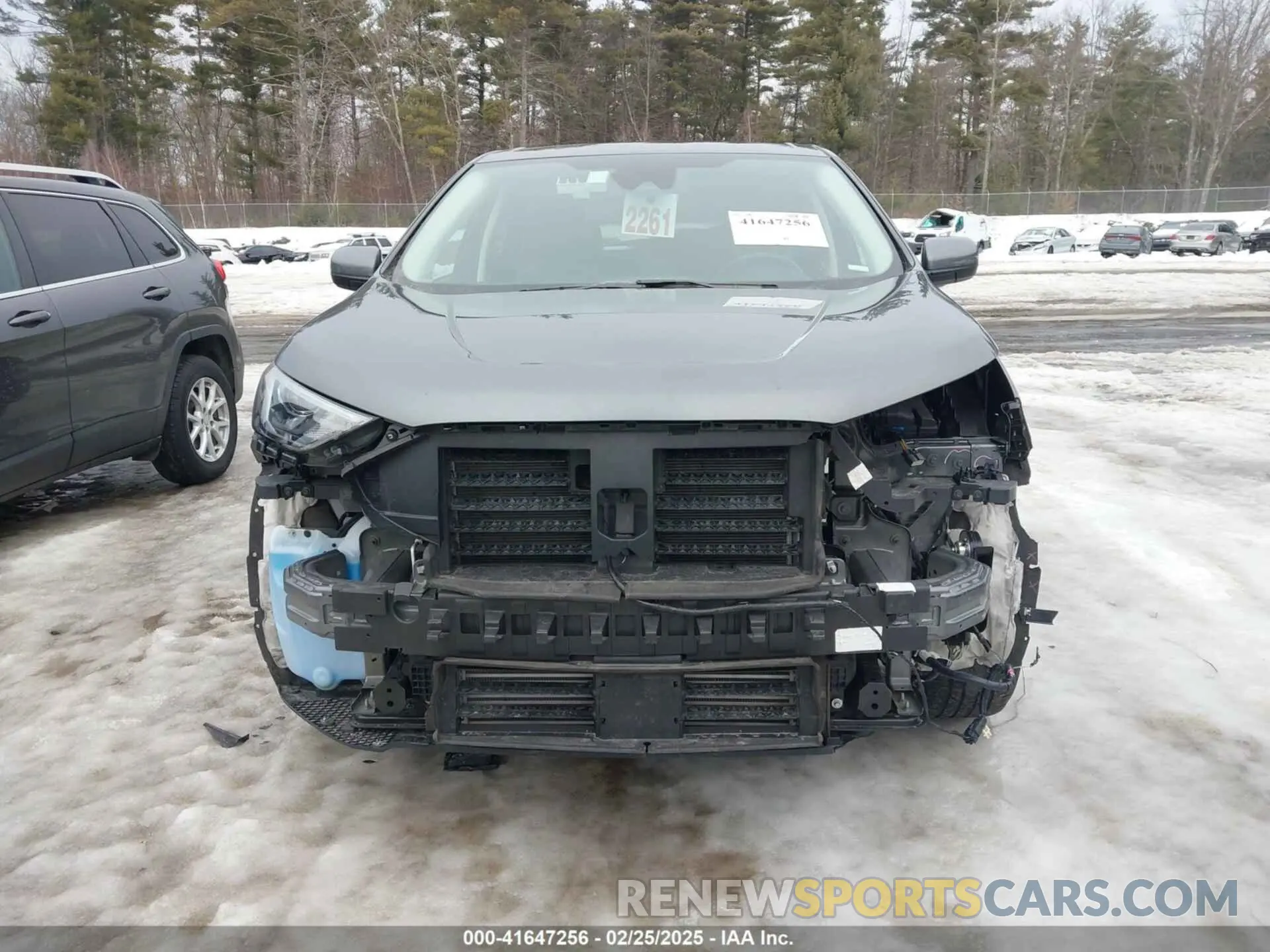 12 fotografías del automóvil dañado 2FMPK4J91PBA18654 FORD EDGE 2023
