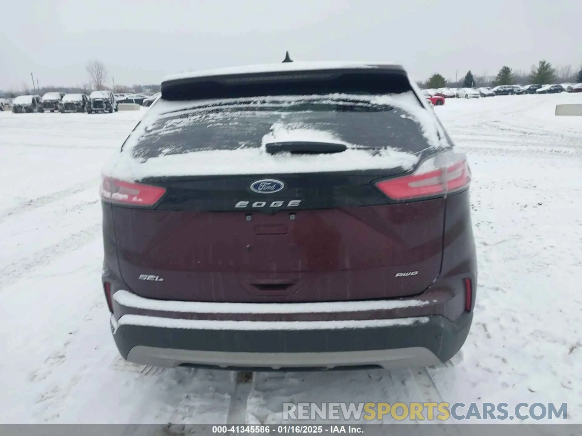 16 fotografías del automóvil dañado 2FMPK4J92PBA39528 FORD EDGE 2023