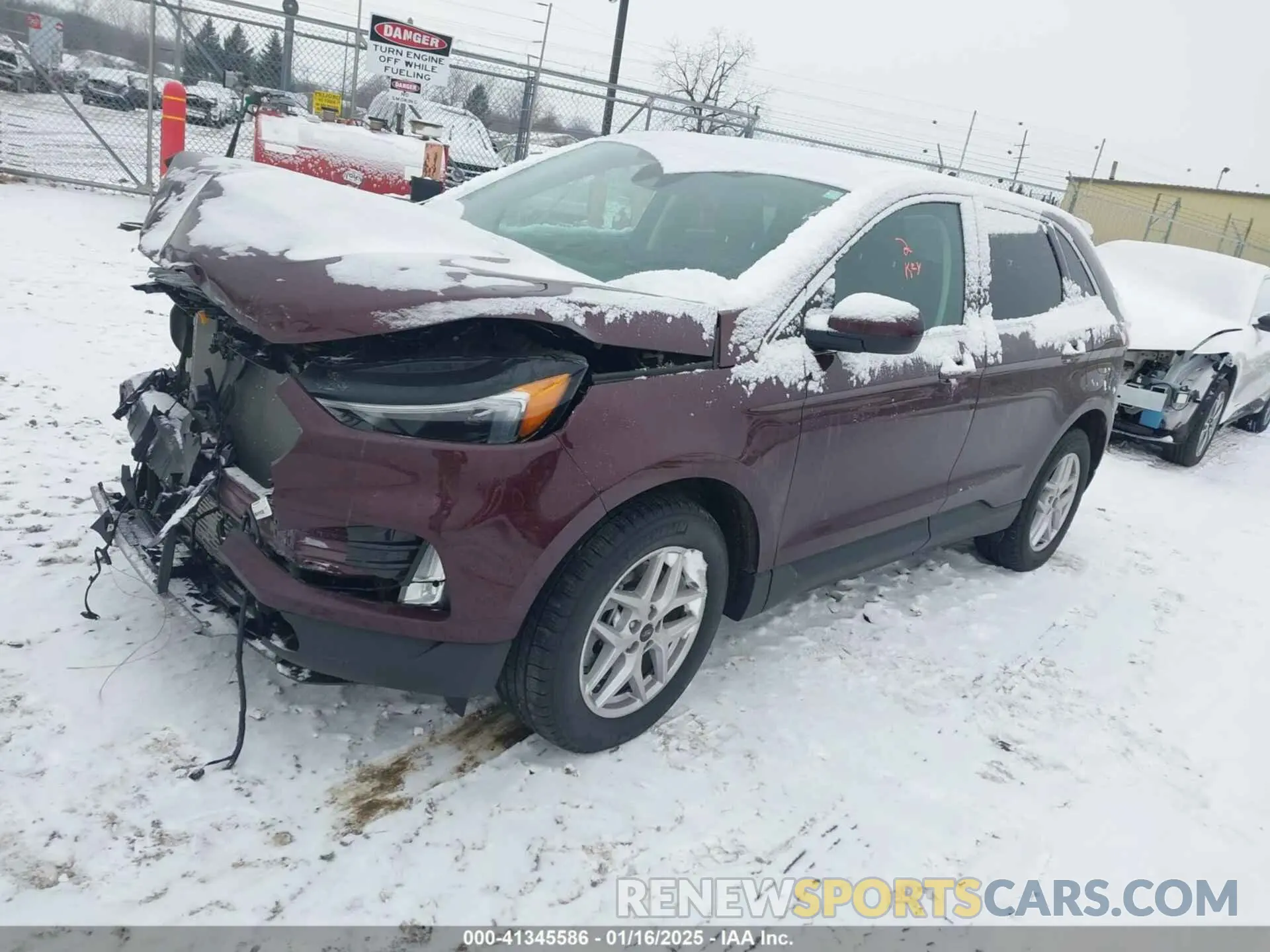 2 fotografías del automóvil dañado 2FMPK4J92PBA39528 FORD EDGE 2023