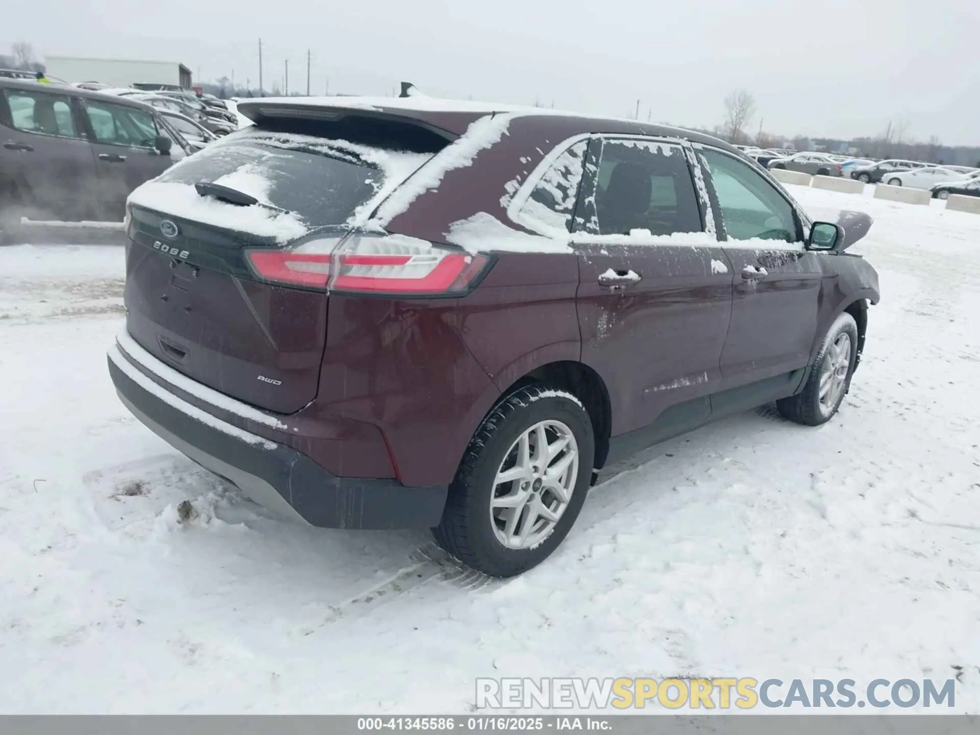4 fotografías del automóvil dañado 2FMPK4J92PBA39528 FORD EDGE 2023