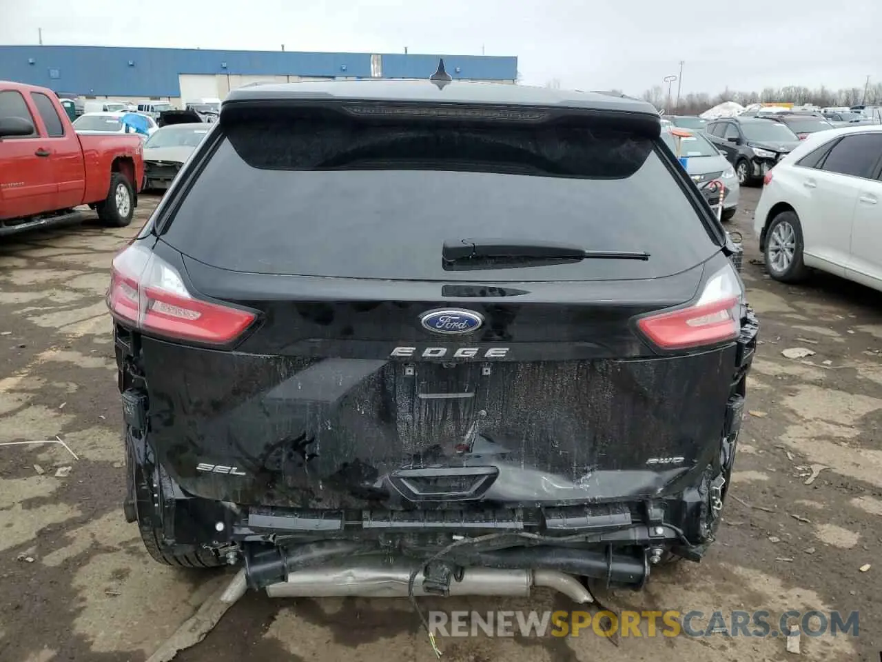 6 fotografías del automóvil dañado 2FMPK4J92PBA43966 FORD EDGE 2023