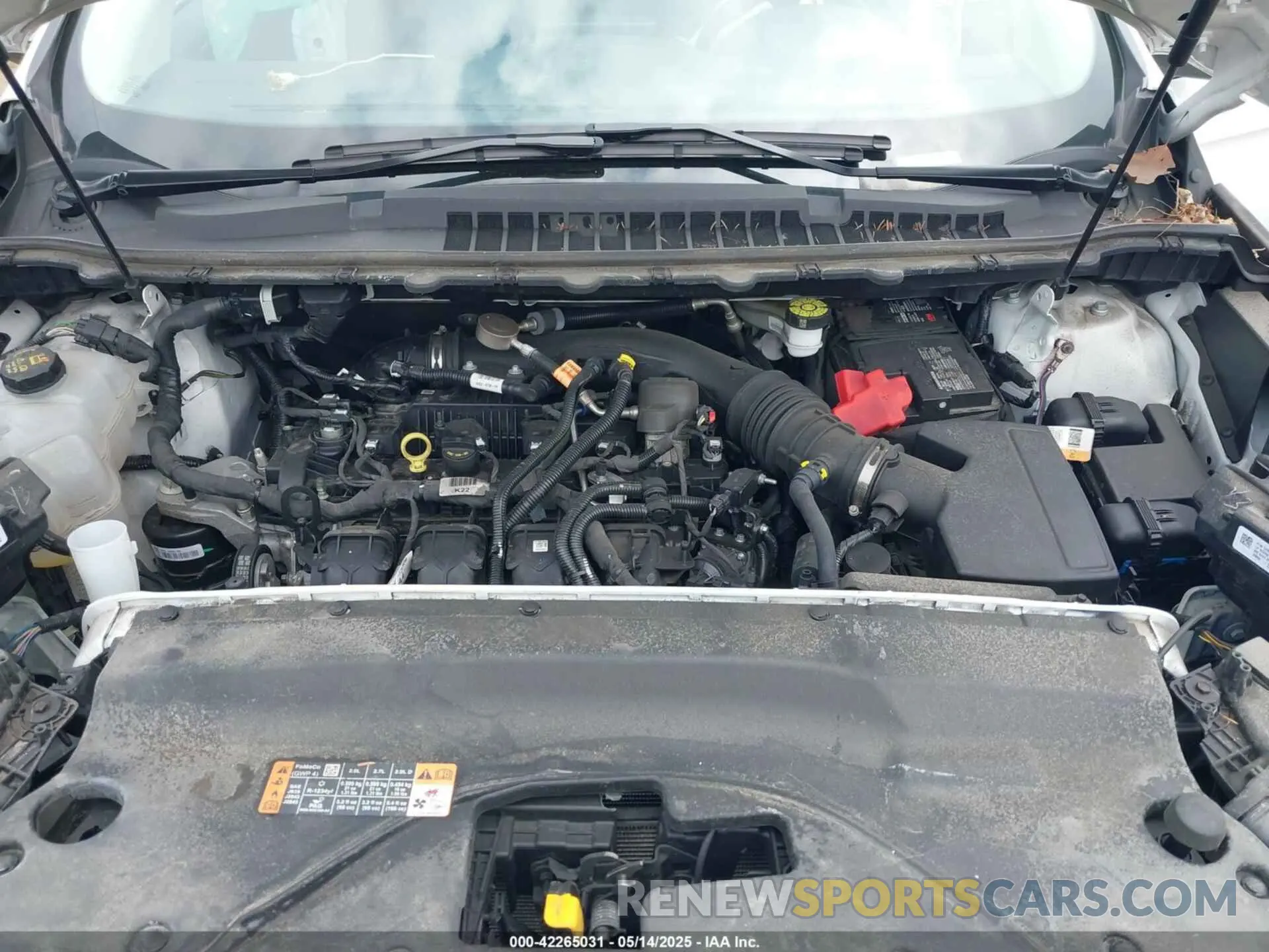 10 fotografías del automóvil dañado 2FMPK4J93PBA52725 FORD EDGE 2023