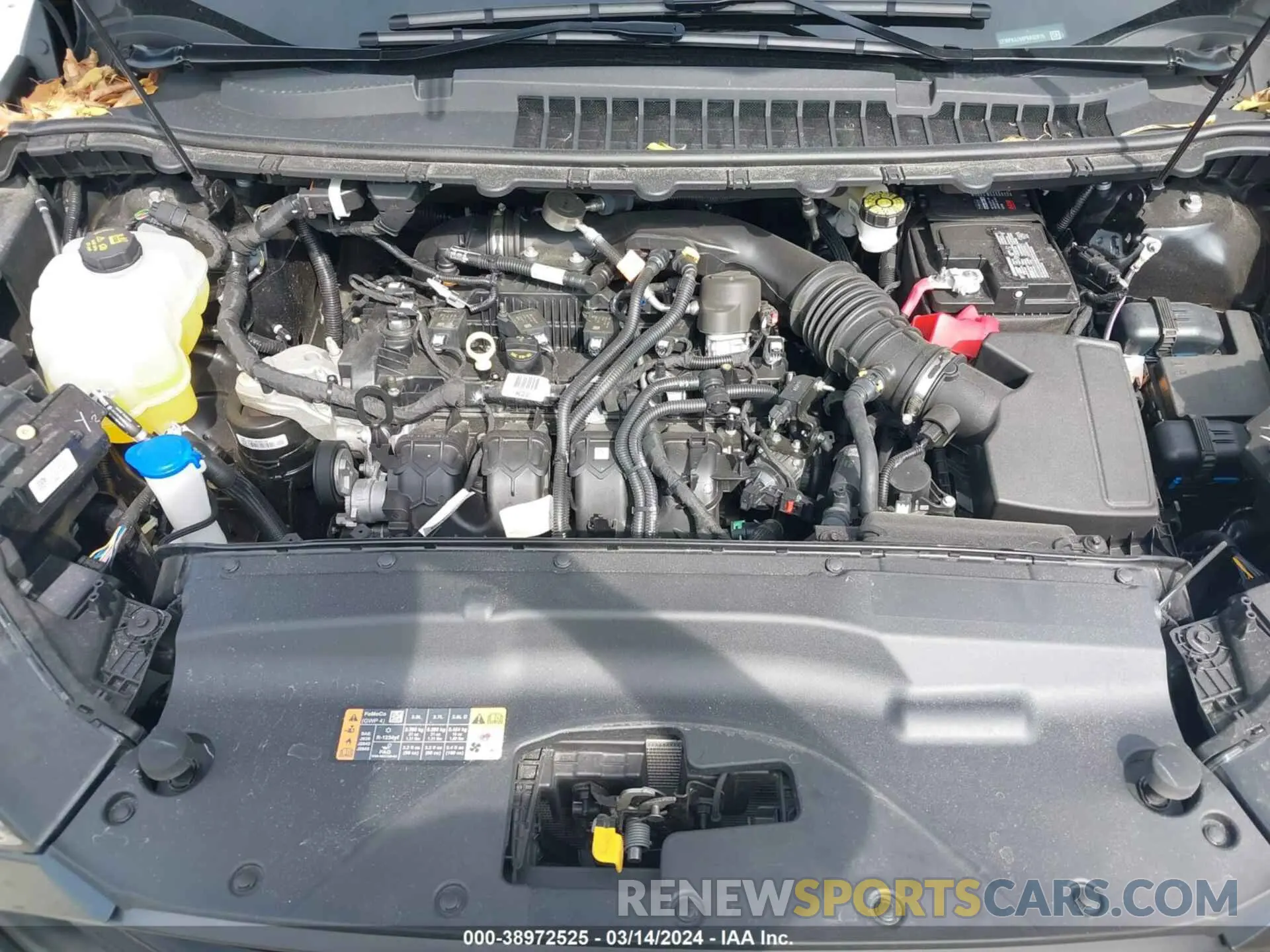 10 fotografías del automóvil dañado 2FMPK4J94PBA52815 FORD EDGE 2023
