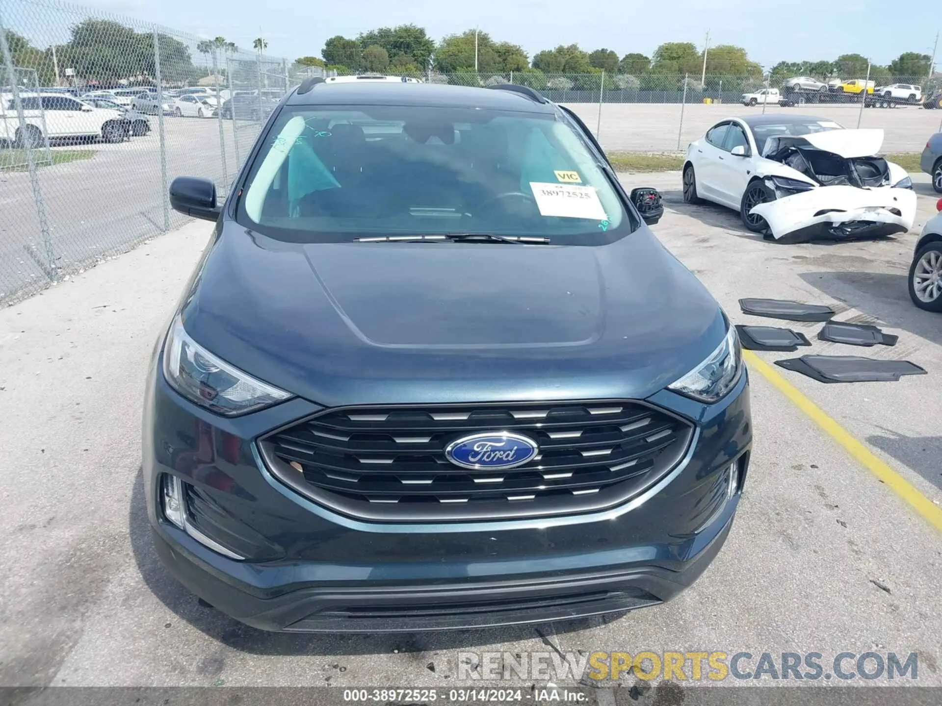 12 fotografías del automóvil dañado 2FMPK4J94PBA52815 FORD EDGE 2023