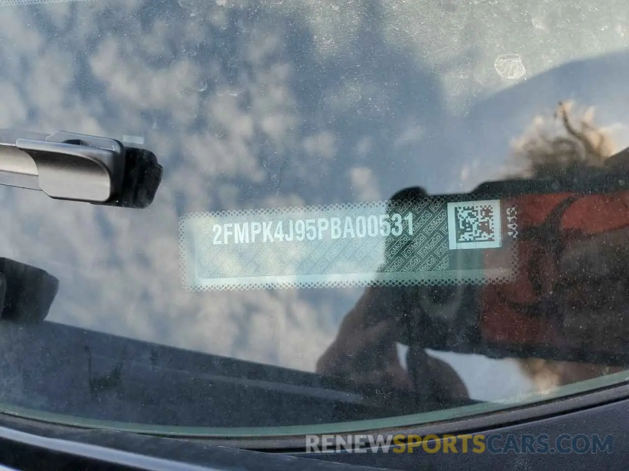 15 fotografías del automóvil dañado 2FMPK4J95PBA00531 FORD EDGE 2023