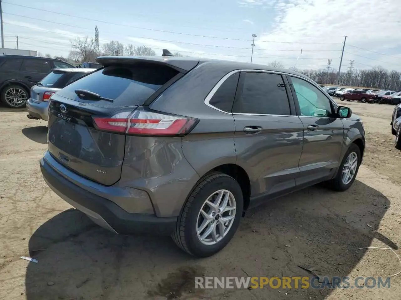 3 fotografías del automóvil dañado 2FMPK4J95PBA00531 FORD EDGE 2023