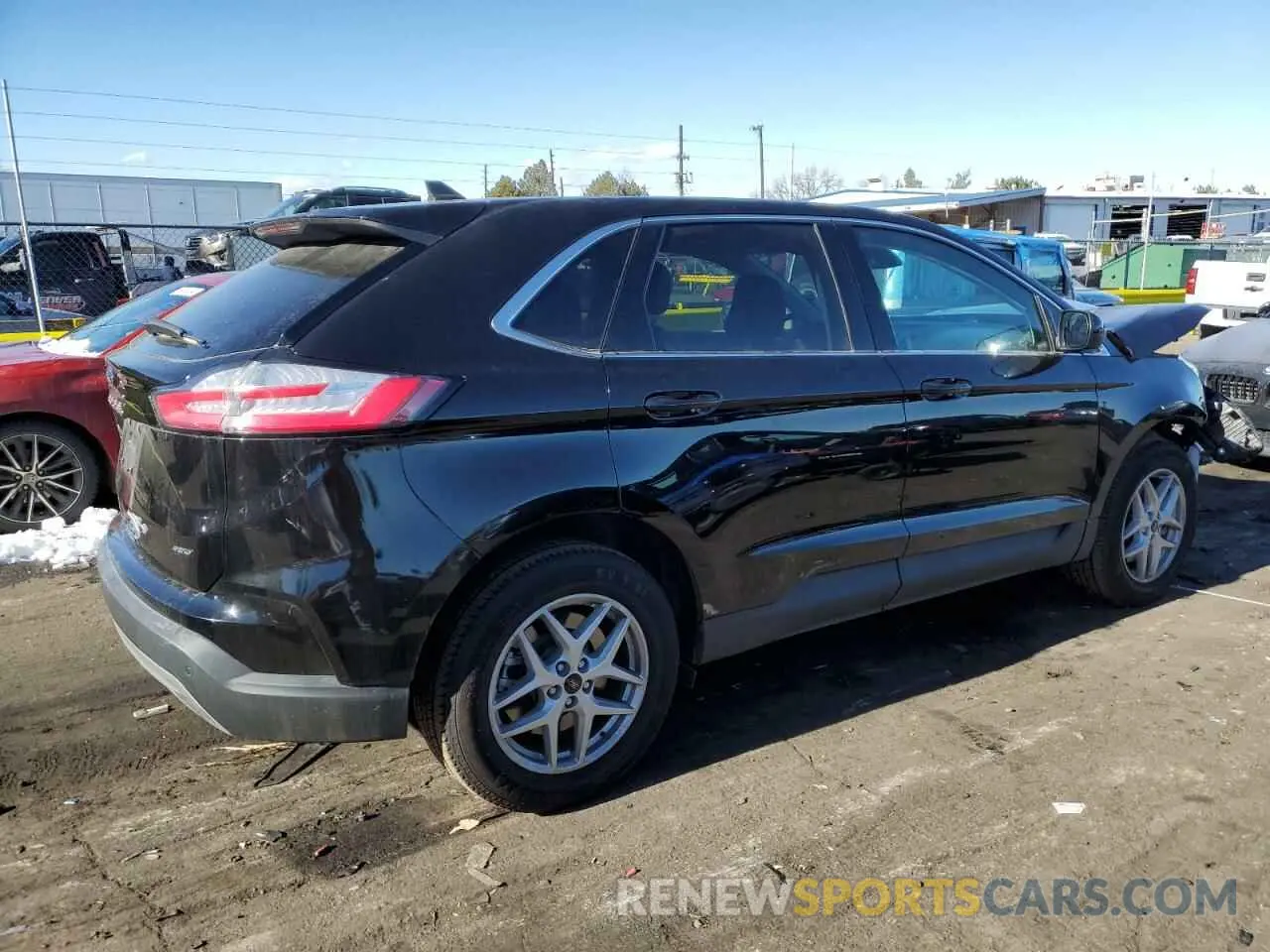 3 fotografías del automóvil dañado 2FMPK4J95PBA20990 FORD EDGE 2023