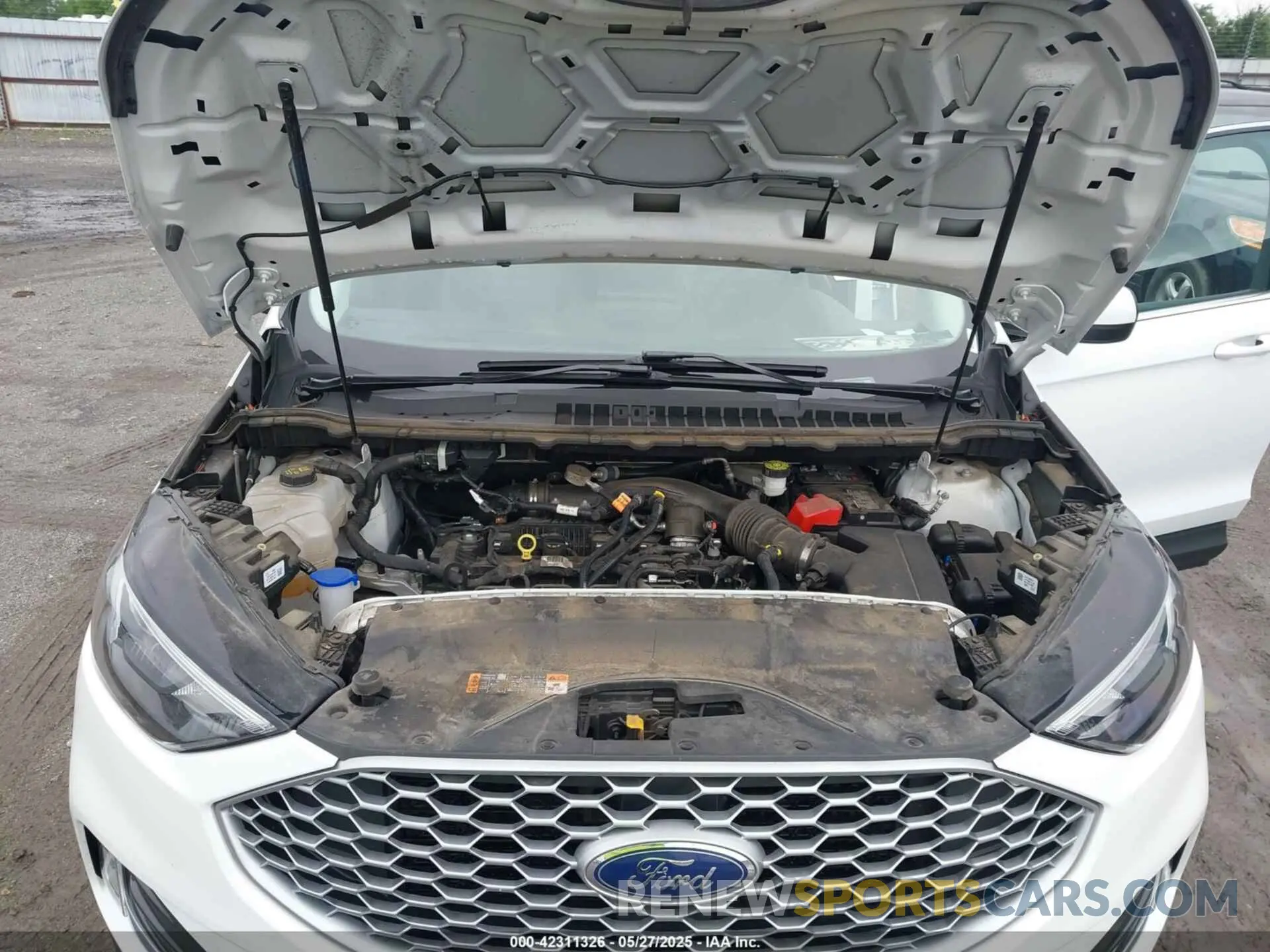 10 fotografías del automóvil dañado 2FMPK4J96PBA35014 FORD EDGE 2023