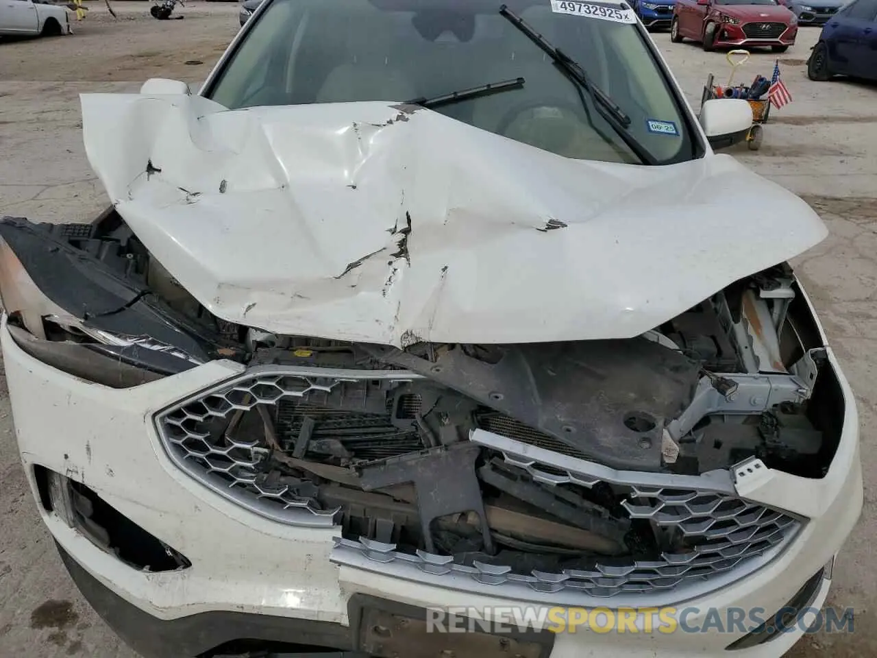 13 fotografías del automóvil dañado 2FMPK4J98PBA51277 FORD EDGE 2023