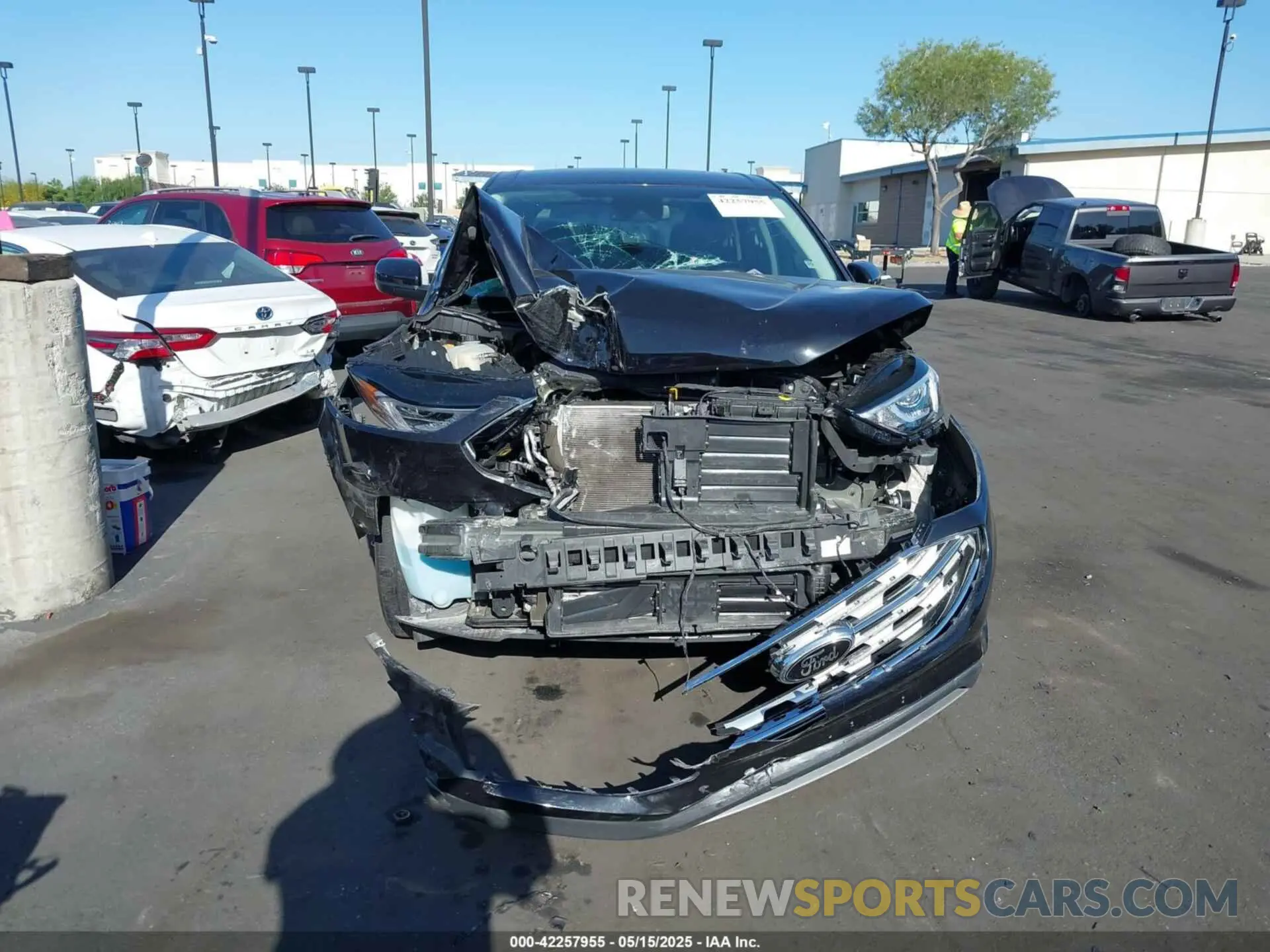 13 fotografías del automóvil dañado 2FMPK4J99PBA46959 FORD EDGE 2023