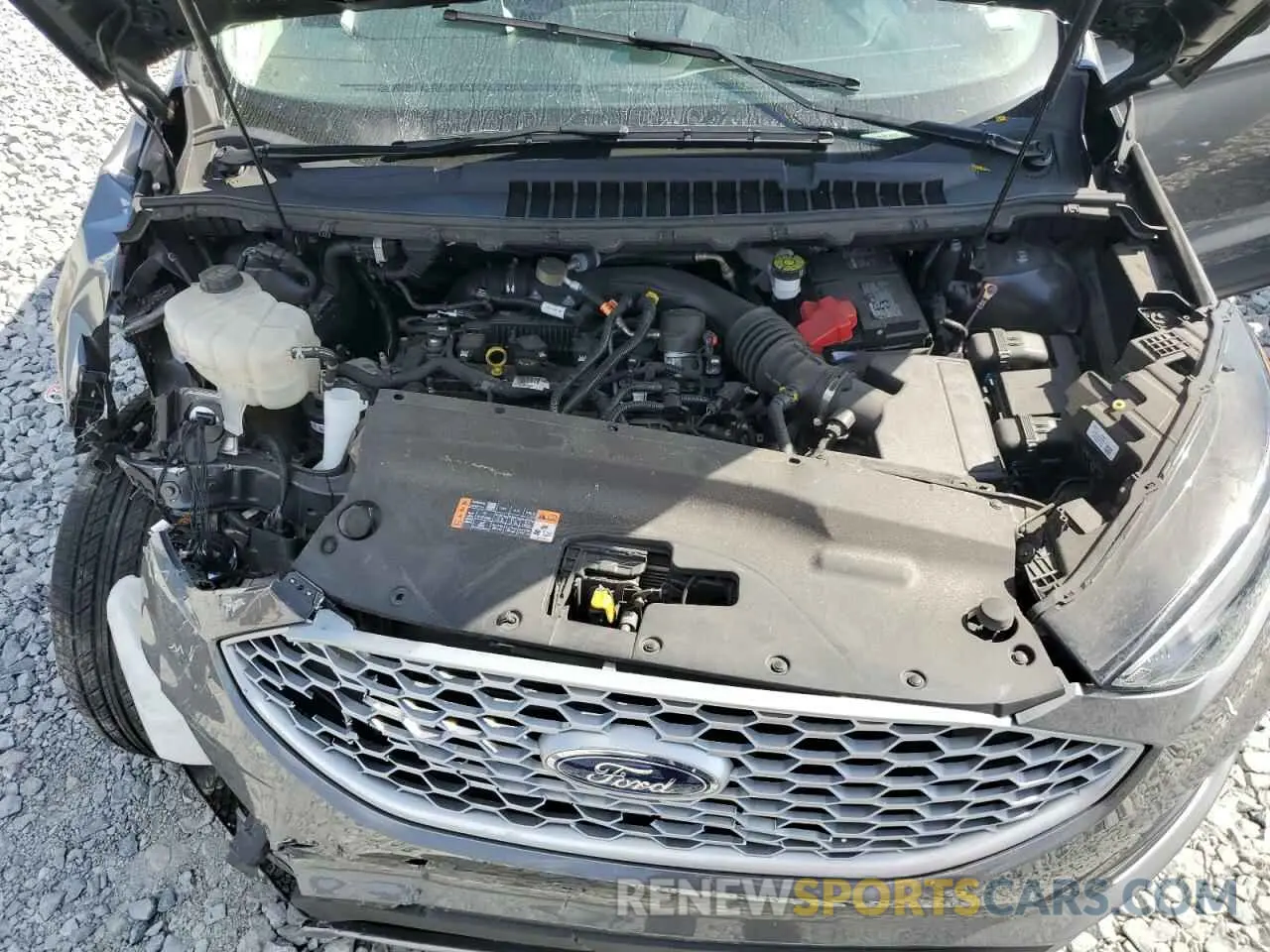 12 fotografías del automóvil dañado 2FMPK4J9XPBA02792 FORD EDGE 2023