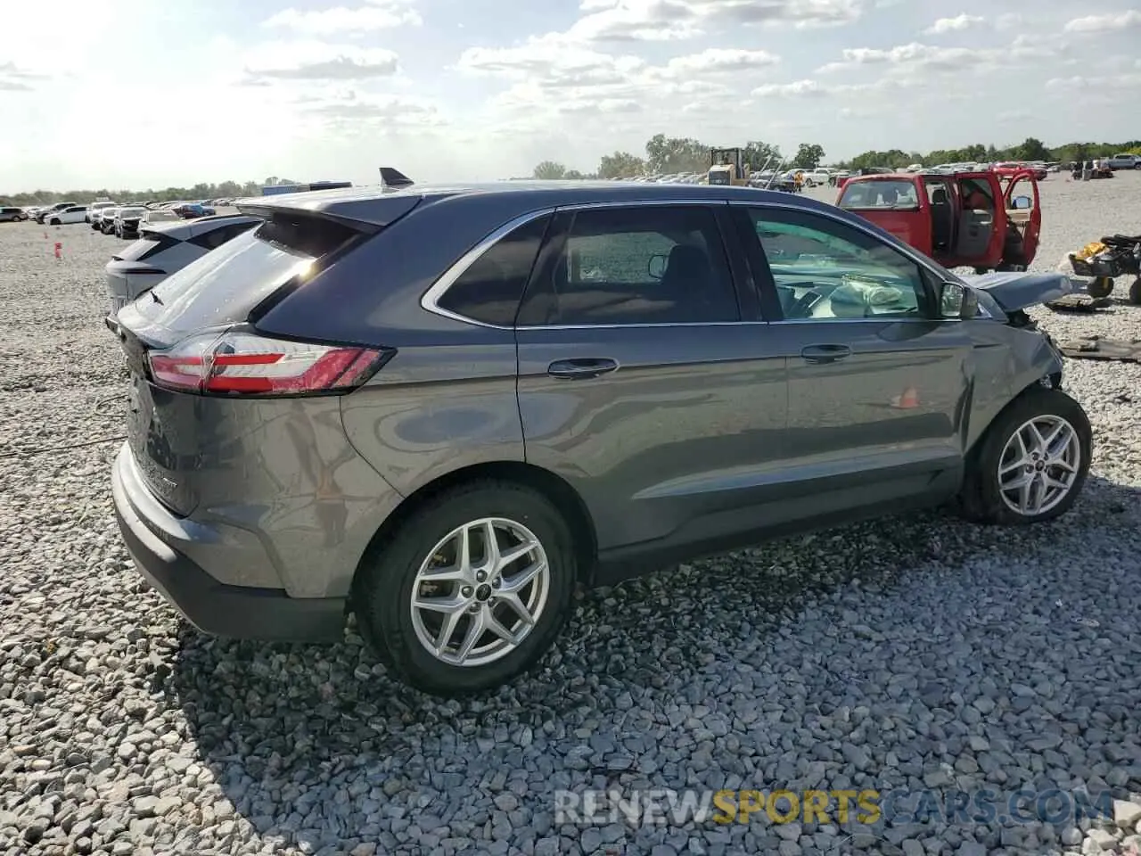 3 fotografías del automóvil dañado 2FMPK4J9XPBA02792 FORD EDGE 2023