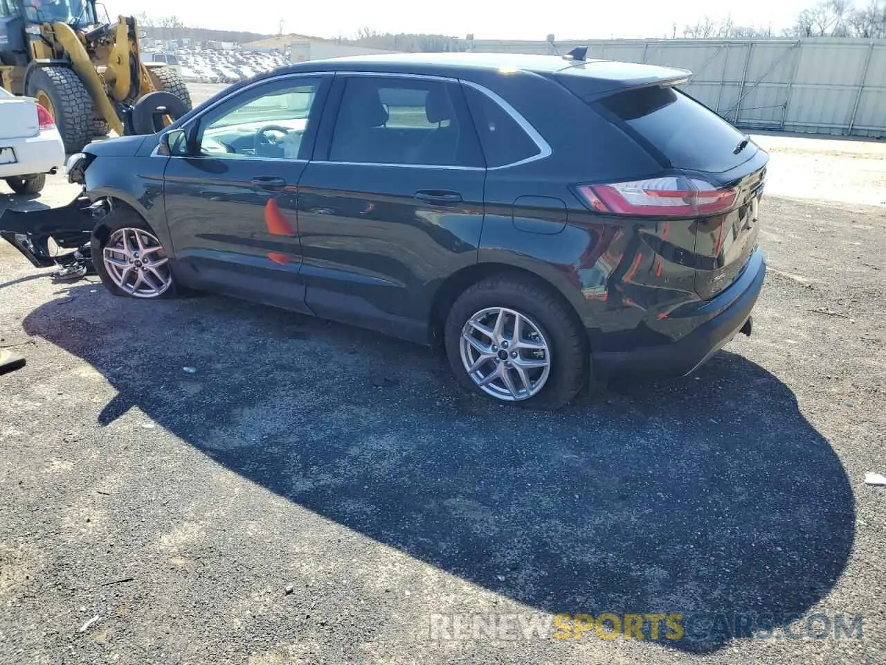 2 fotografías del automóvil dañado 2FMPK4J9XPBA33105 FORD EDGE 2023