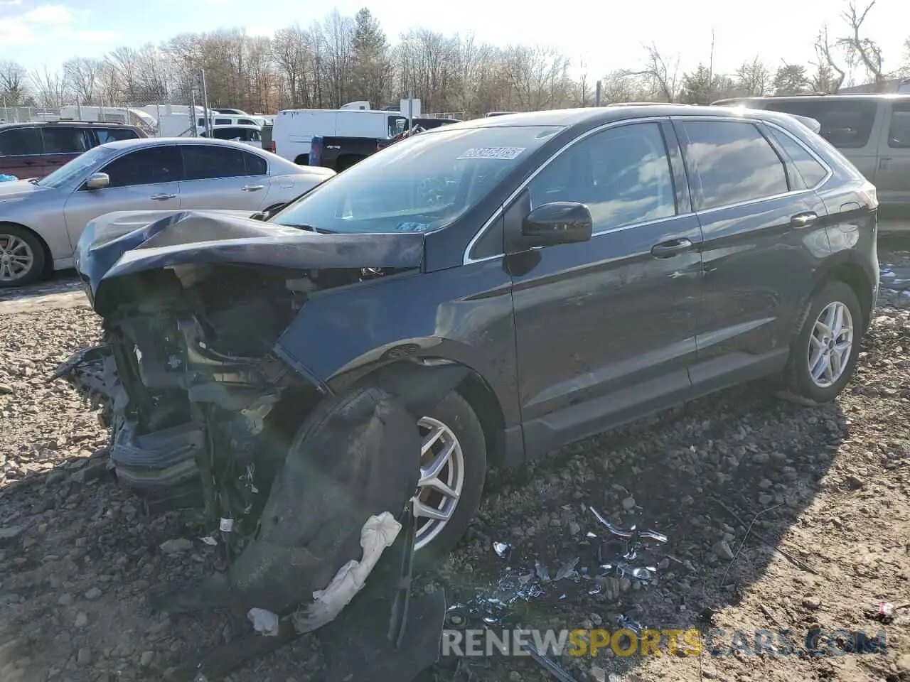 1 fotografías del automóvil dañado 2FMPK4J9XPBA38238 FORD EDGE 2023