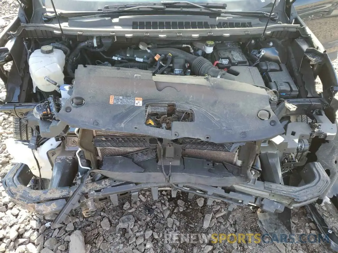 12 fotografías del automóvil dañado 2FMPK4J9XPBA38238 FORD EDGE 2023