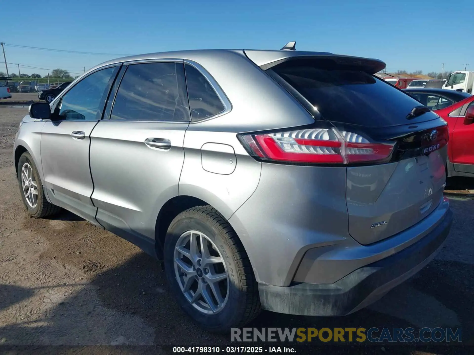 3 fotografías del automóvil dañado 2FMPK4J9XPBA38501 FORD EDGE 2023