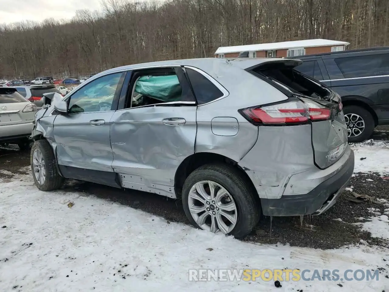 2 fotografías del automóvil dañado 2FMPK4K90PBA57363 FORD EDGE 2023