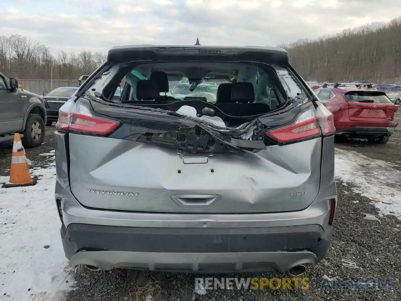 6 fotografías del automóvil dañado 2FMPK4K90PBA57363 FORD EDGE 2023