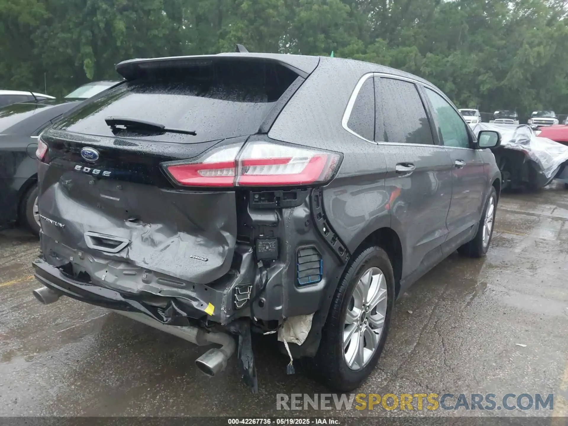 4 fotografías del automóvil dañado 2FMPK4K91PBA00749 FORD EDGE 2023