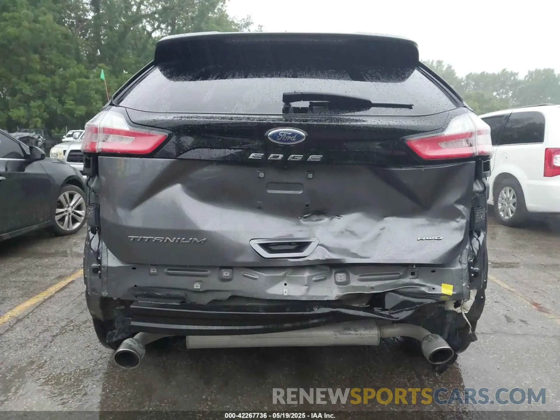 6 fotografías del automóvil dañado 2FMPK4K91PBA00749 FORD EDGE 2023