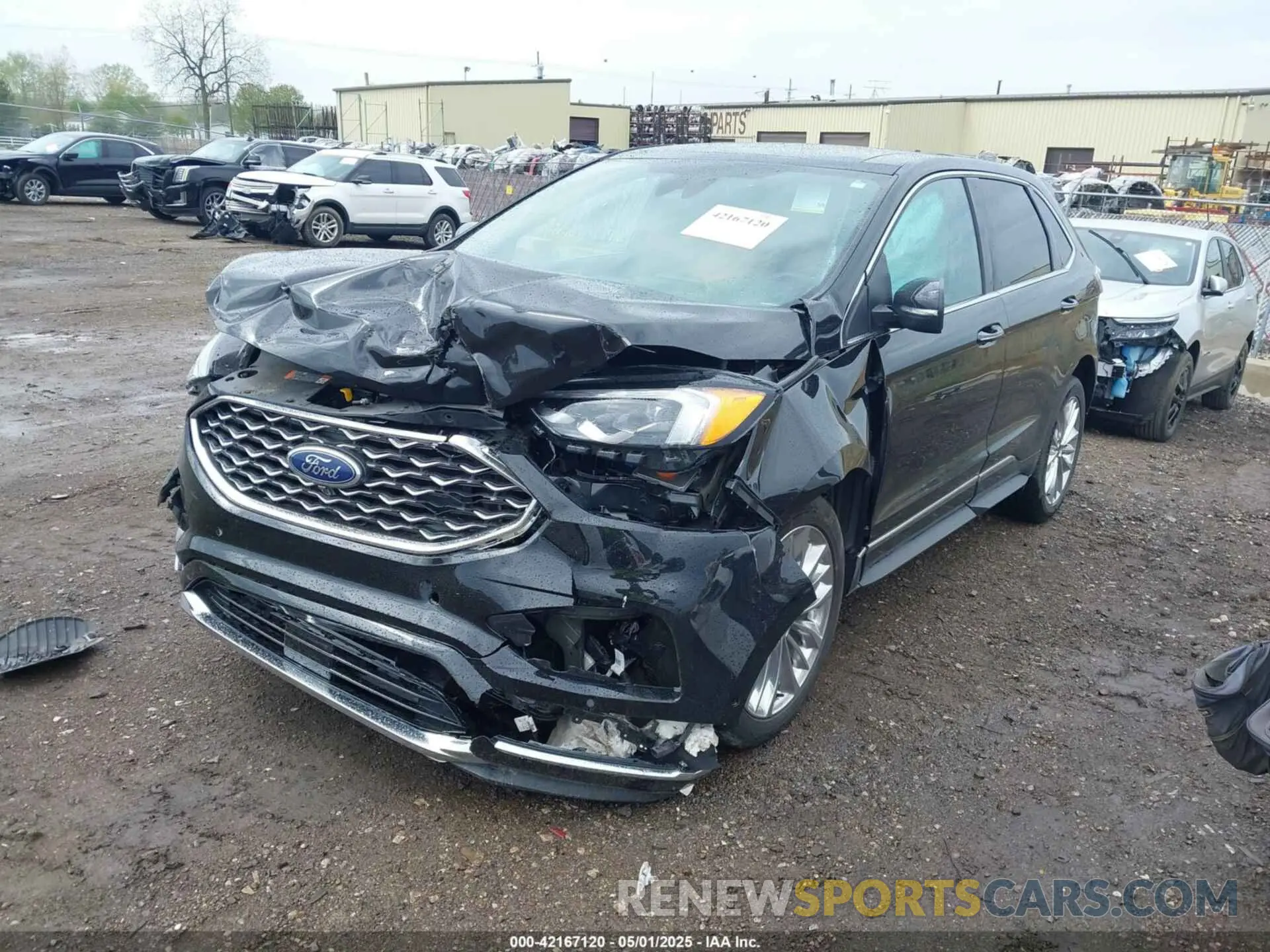2 fotografías del automóvil dañado 2FMPK4K94PBA55762 FORD EDGE 2023