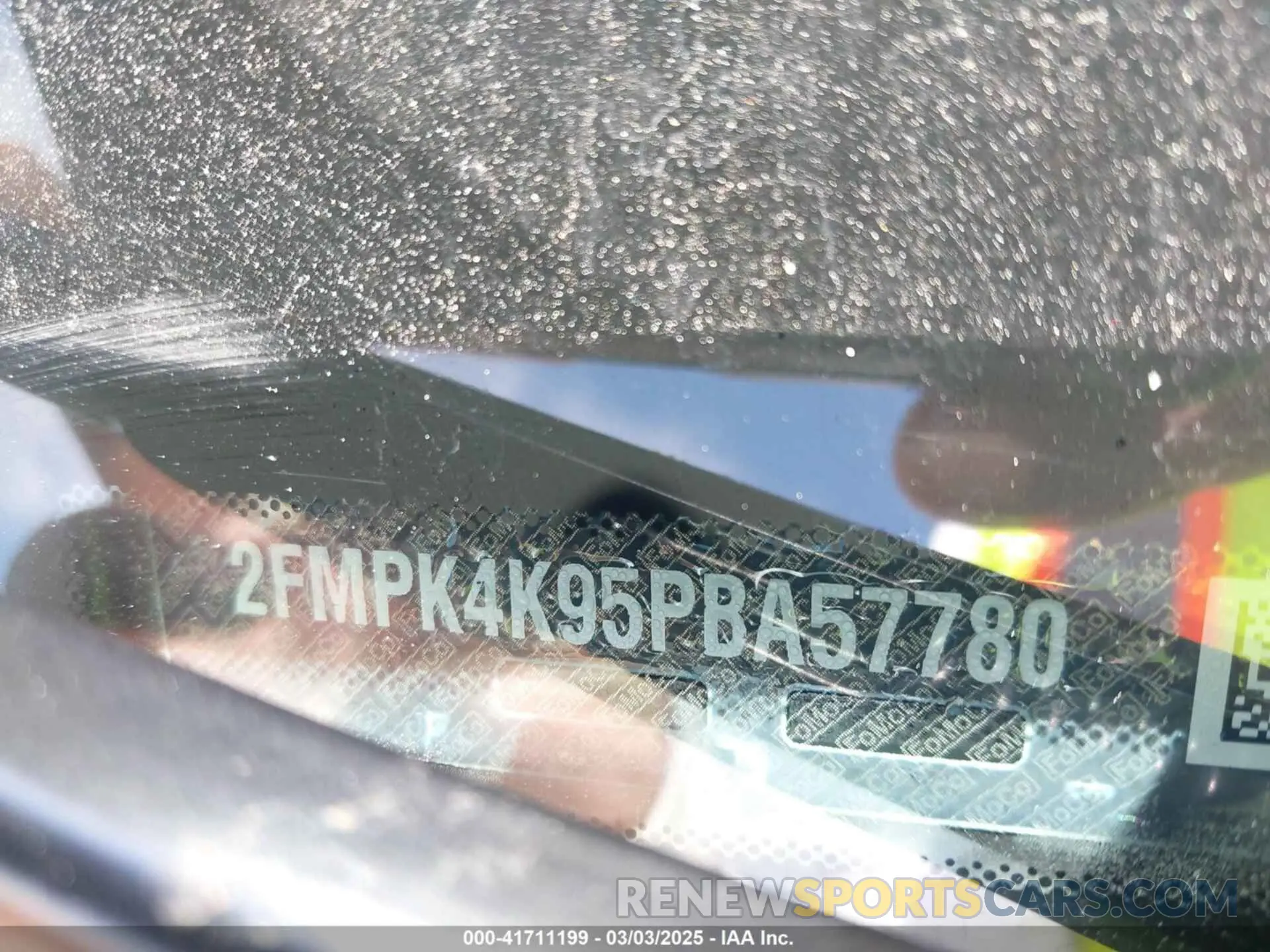 9 fotografías del automóvil dañado 2FMPK4K95PBA57780 FORD EDGE 2023