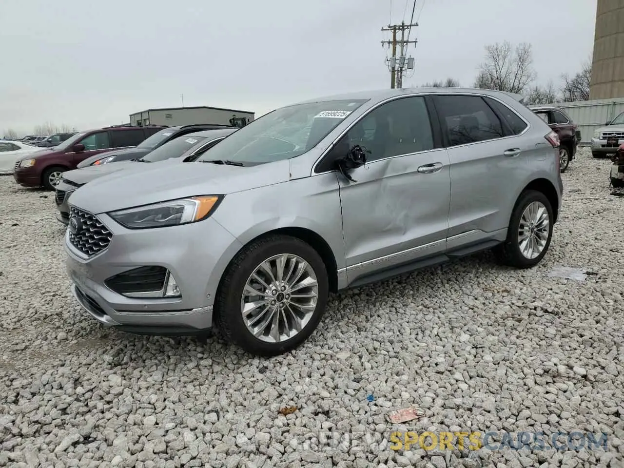 1 fotografías del automóvil dañado 2FMPK4K97PBA45968 FORD EDGE 2023