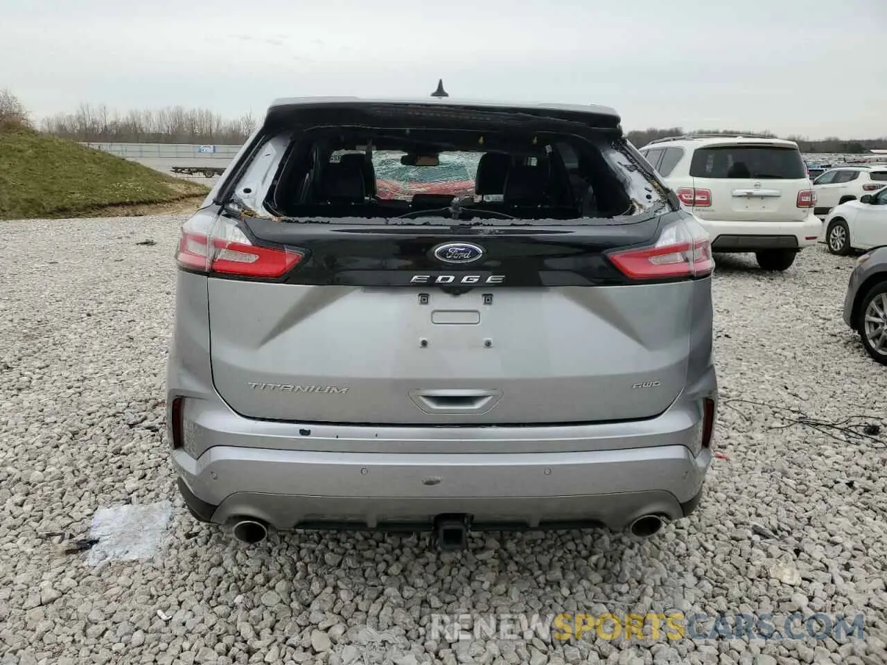 6 fotografías del automóvil dañado 2FMPK4K97PBA45968 FORD EDGE 2023