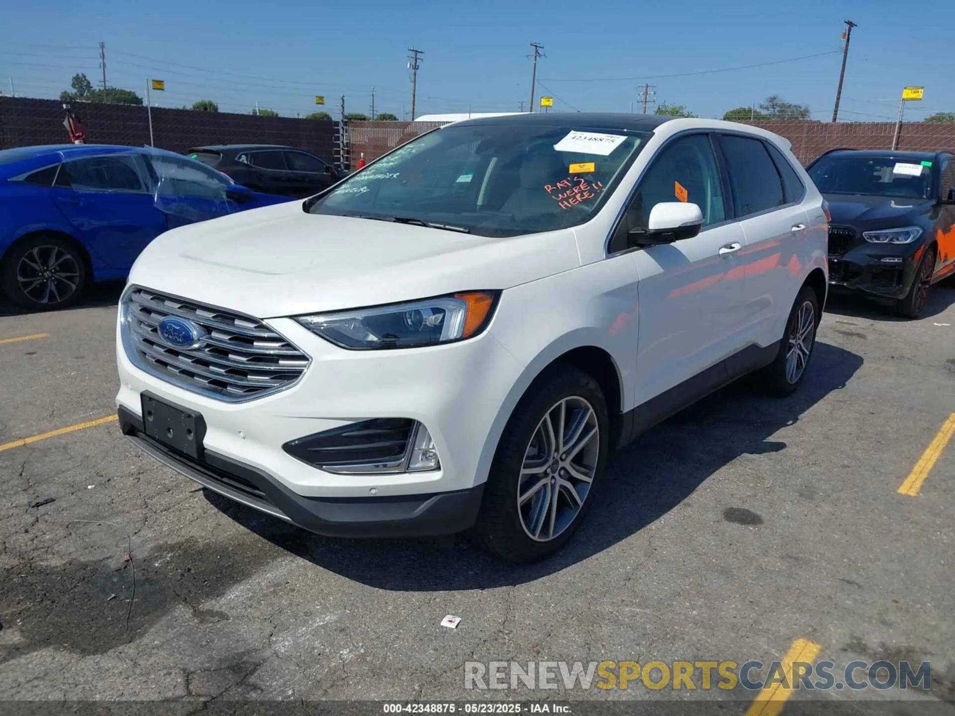 2 fotografías del automóvil dañado 2FMPK4K98PBA16124 FORD EDGE 2023