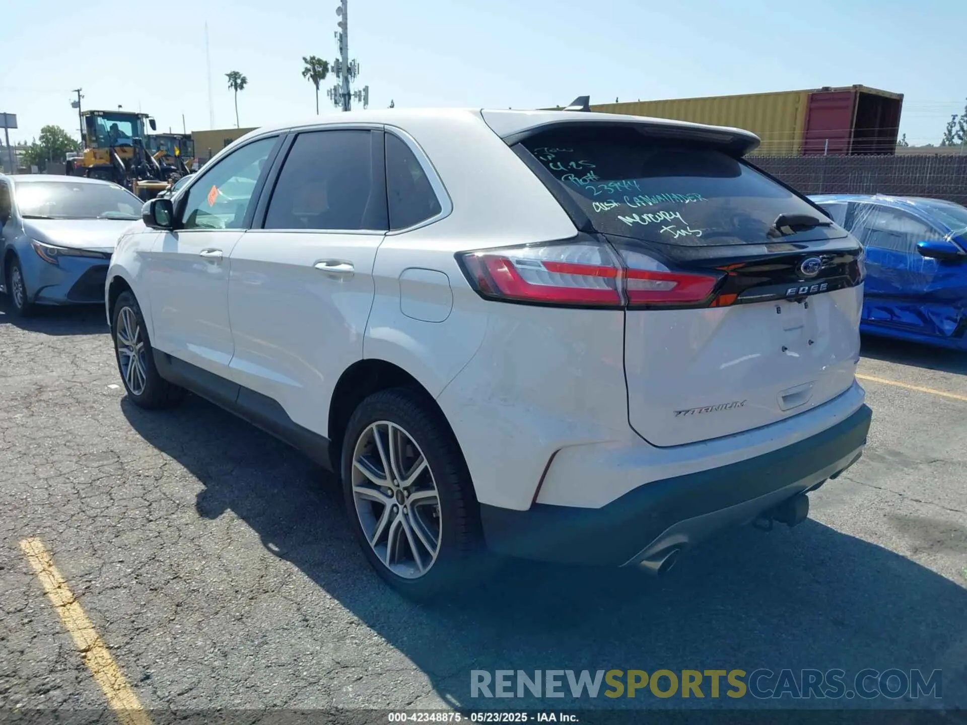 3 fotografías del automóvil dañado 2FMPK4K98PBA16124 FORD EDGE 2023