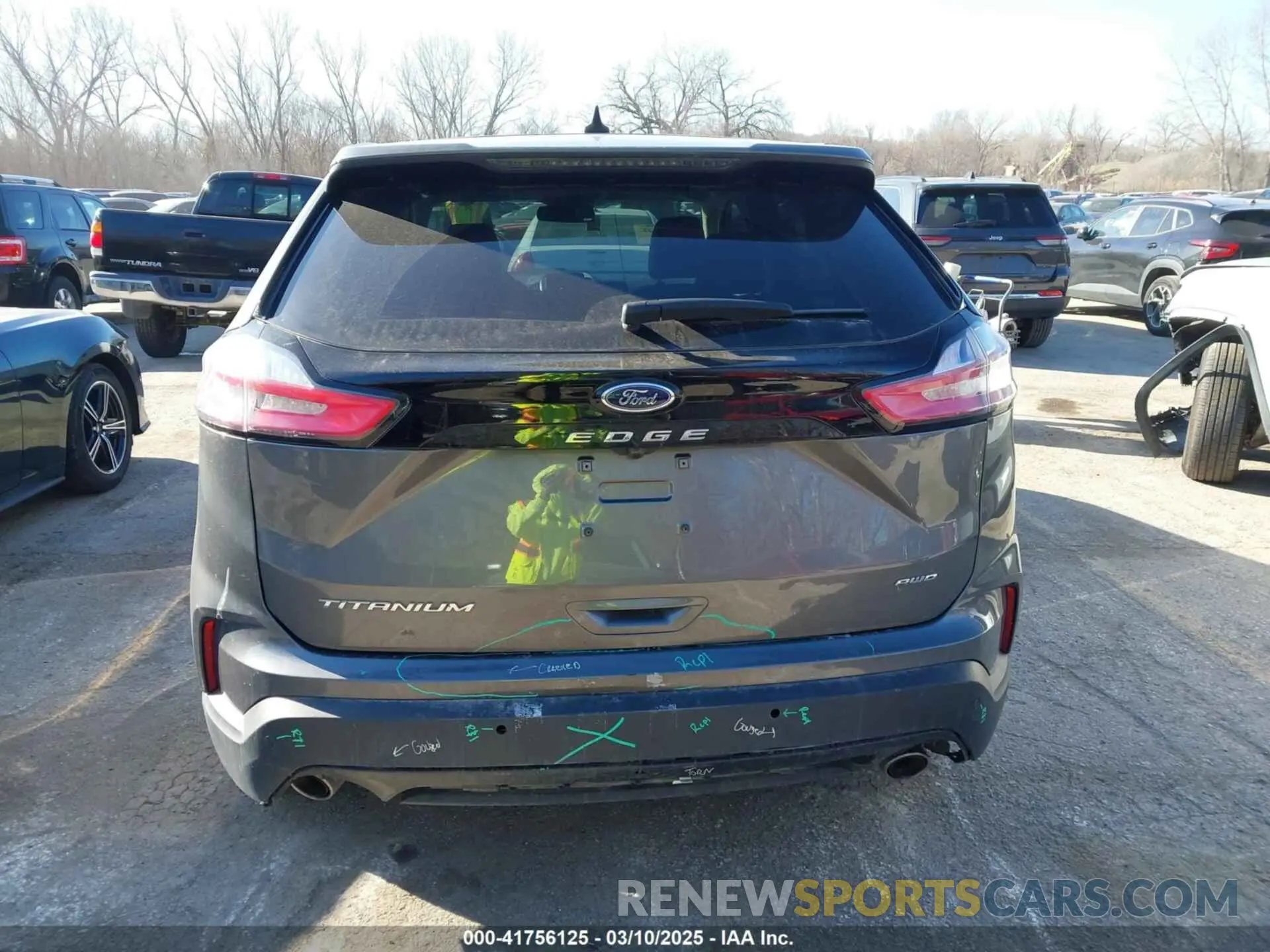 17 fotografías del automóvil dañado 2FMPK4K99PBA44918 FORD EDGE 2023