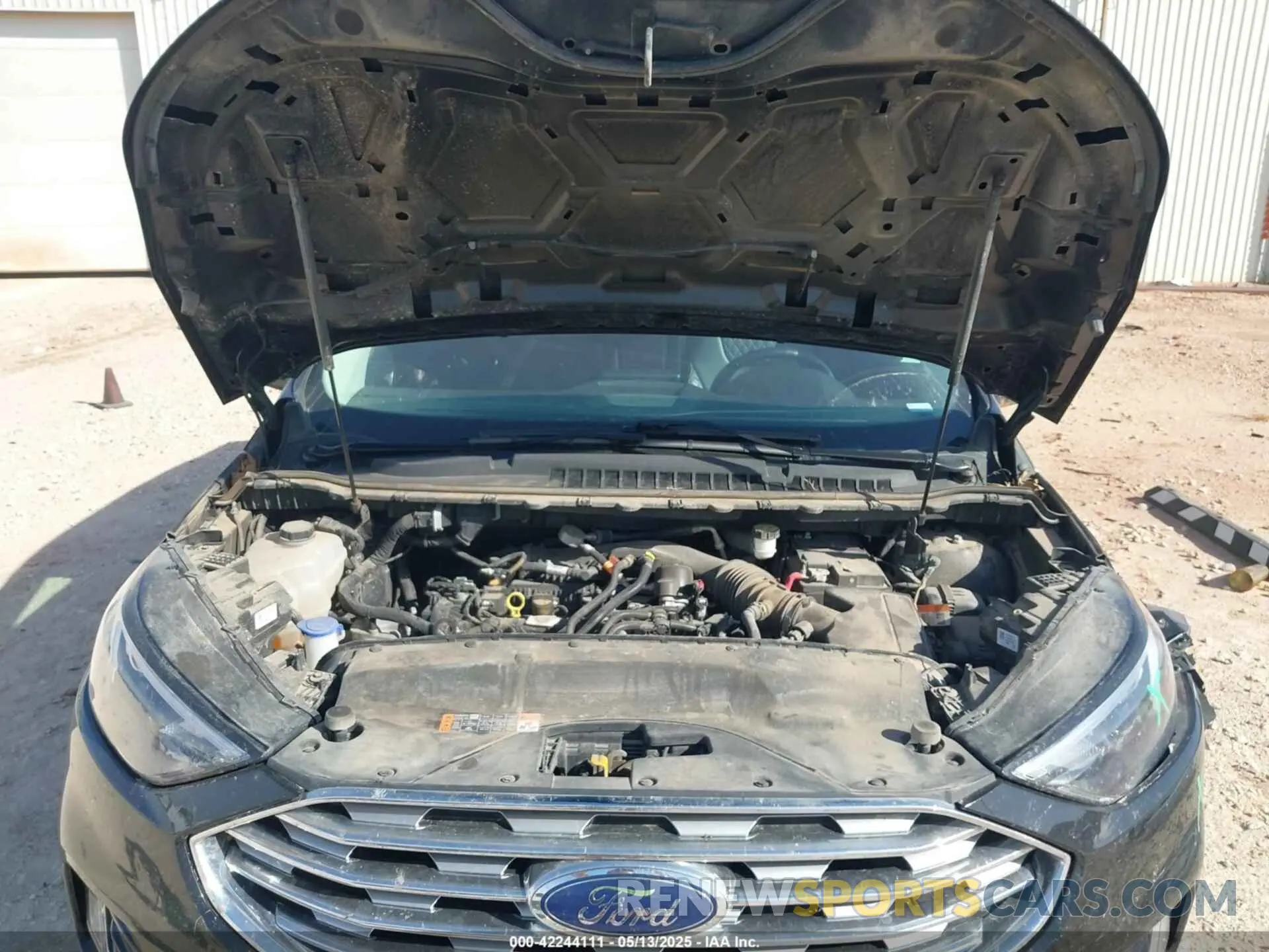 10 fotografías del automóvil dañado 2FMPK4K99PBA58026 FORD EDGE 2023