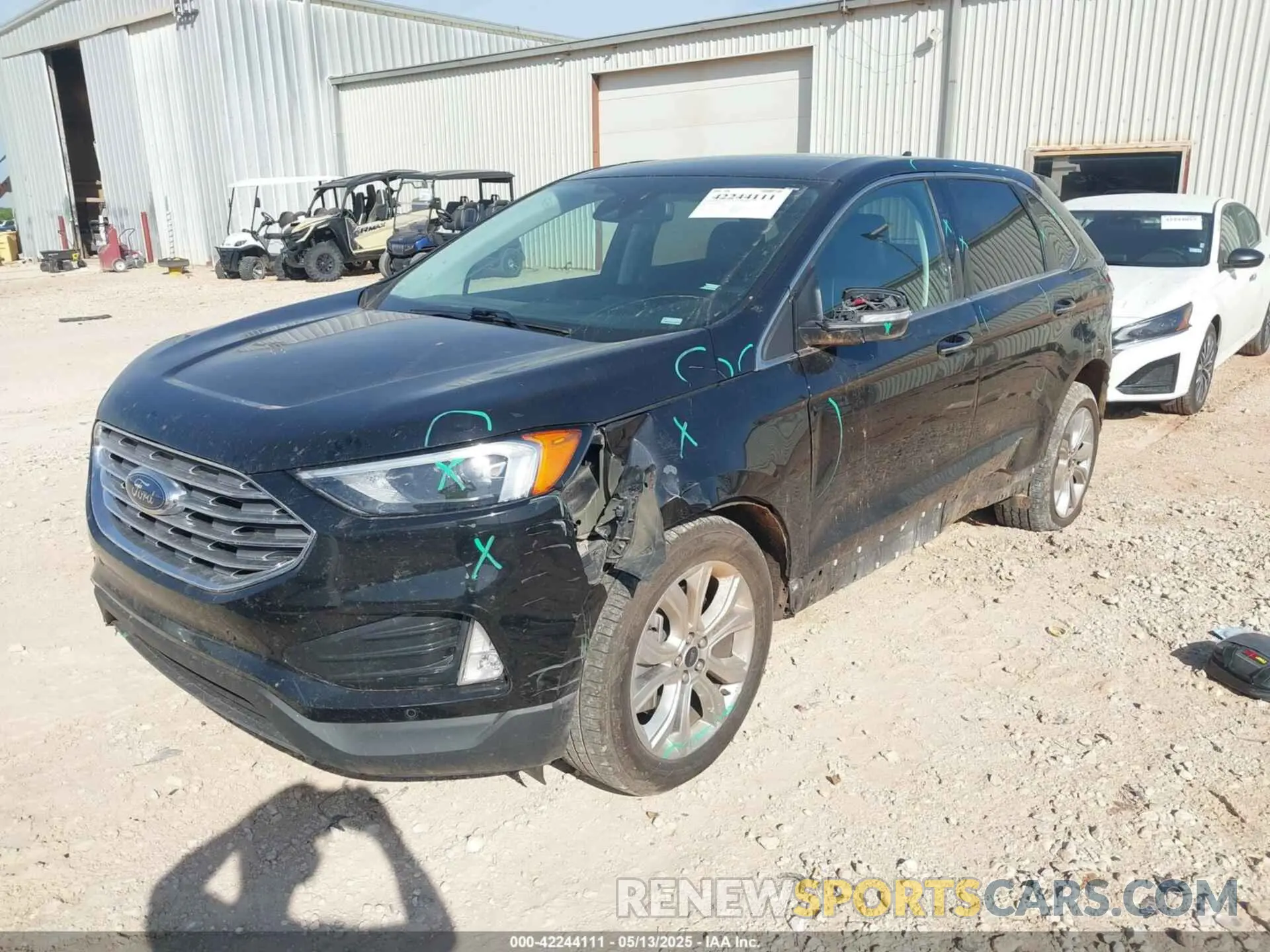 2 fotografías del automóvil dañado 2FMPK4K99PBA58026 FORD EDGE 2023