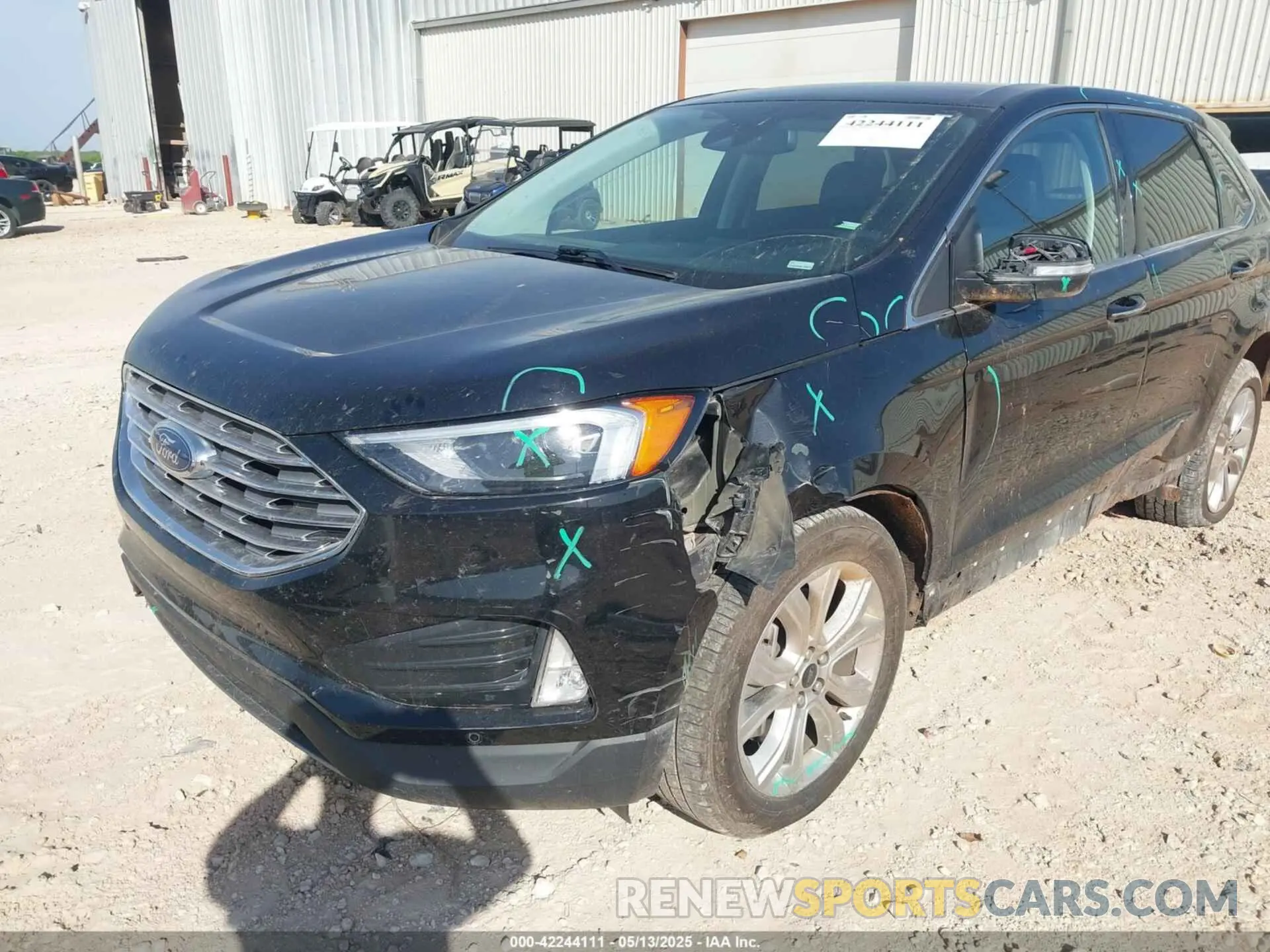 6 fotografías del automóvil dañado 2FMPK4K99PBA58026 FORD EDGE 2023