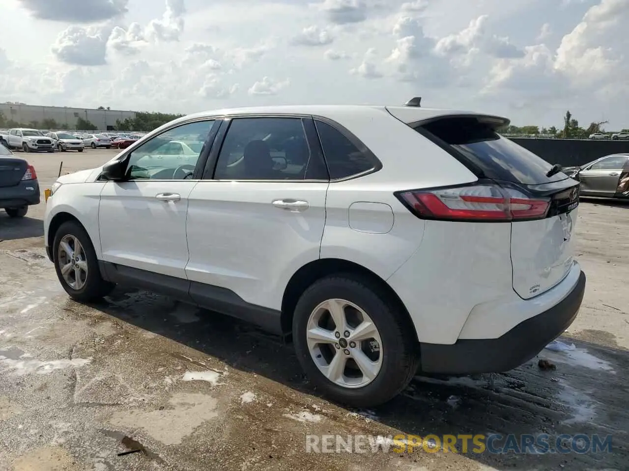 2 fotografías del automóvil dañado 2FMPK4G90RBA04688 FORD EDGE 2024