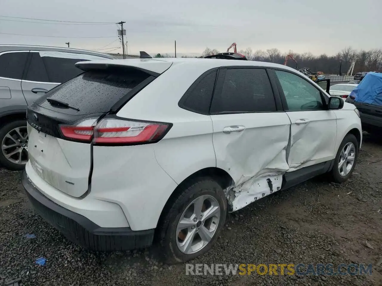 3 fotografías del automóvil dañado 2FMPK4G91RBA66536 FORD EDGE 2024
