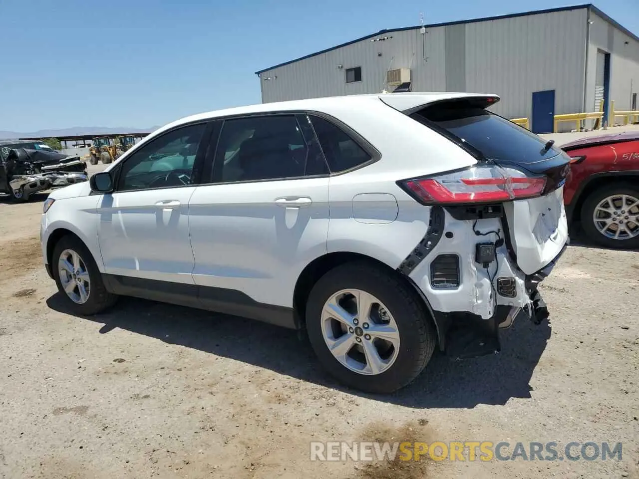 2 fotografías del automóvil dañado 2FMPK4G91RBA73311 FORD EDGE 2024