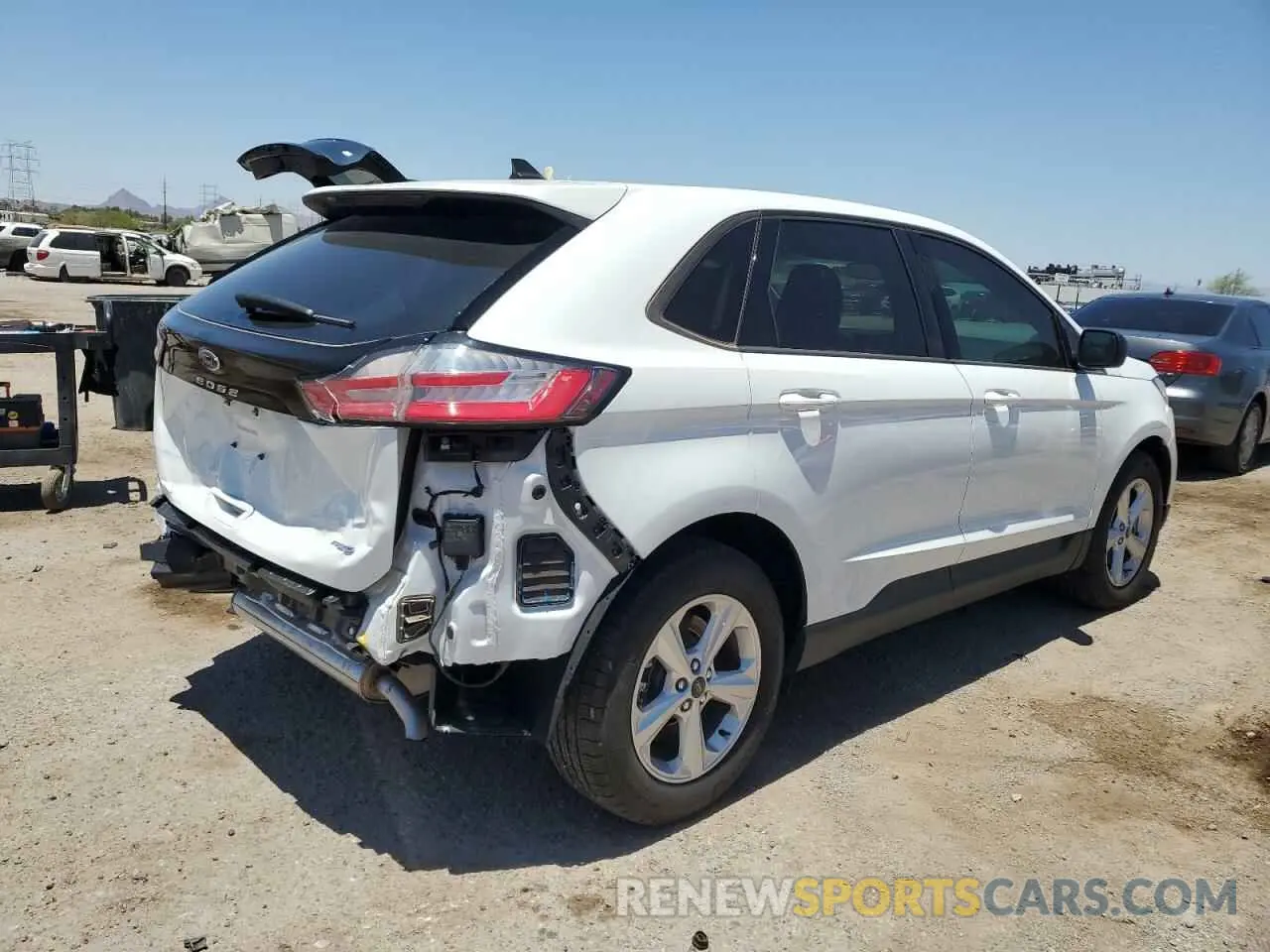 3 fotografías del automóvil dañado 2FMPK4G91RBA73311 FORD EDGE 2024