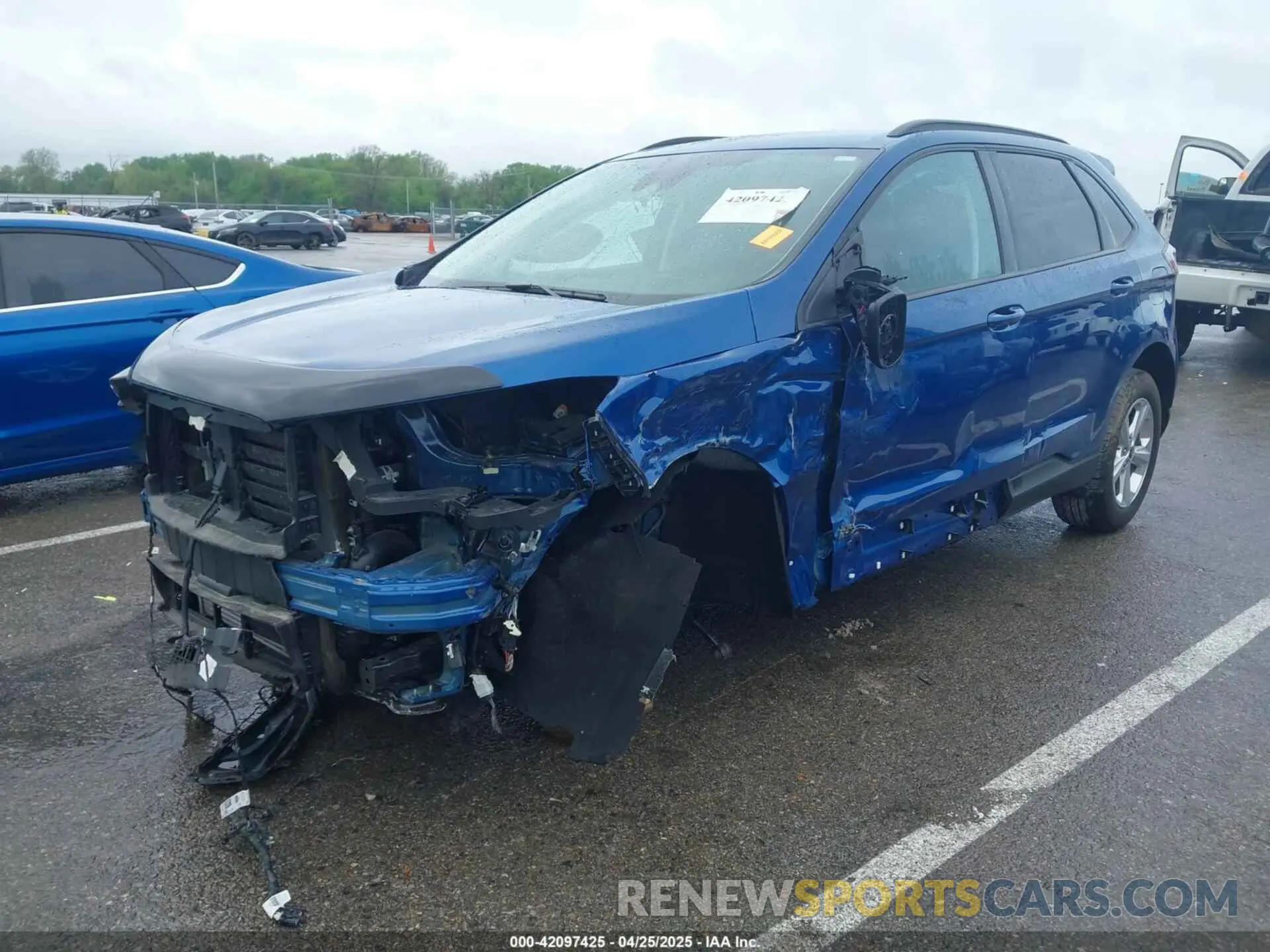 2 fotografías del automóvil dañado 2FMPK4G93RBA72662 FORD EDGE 2024